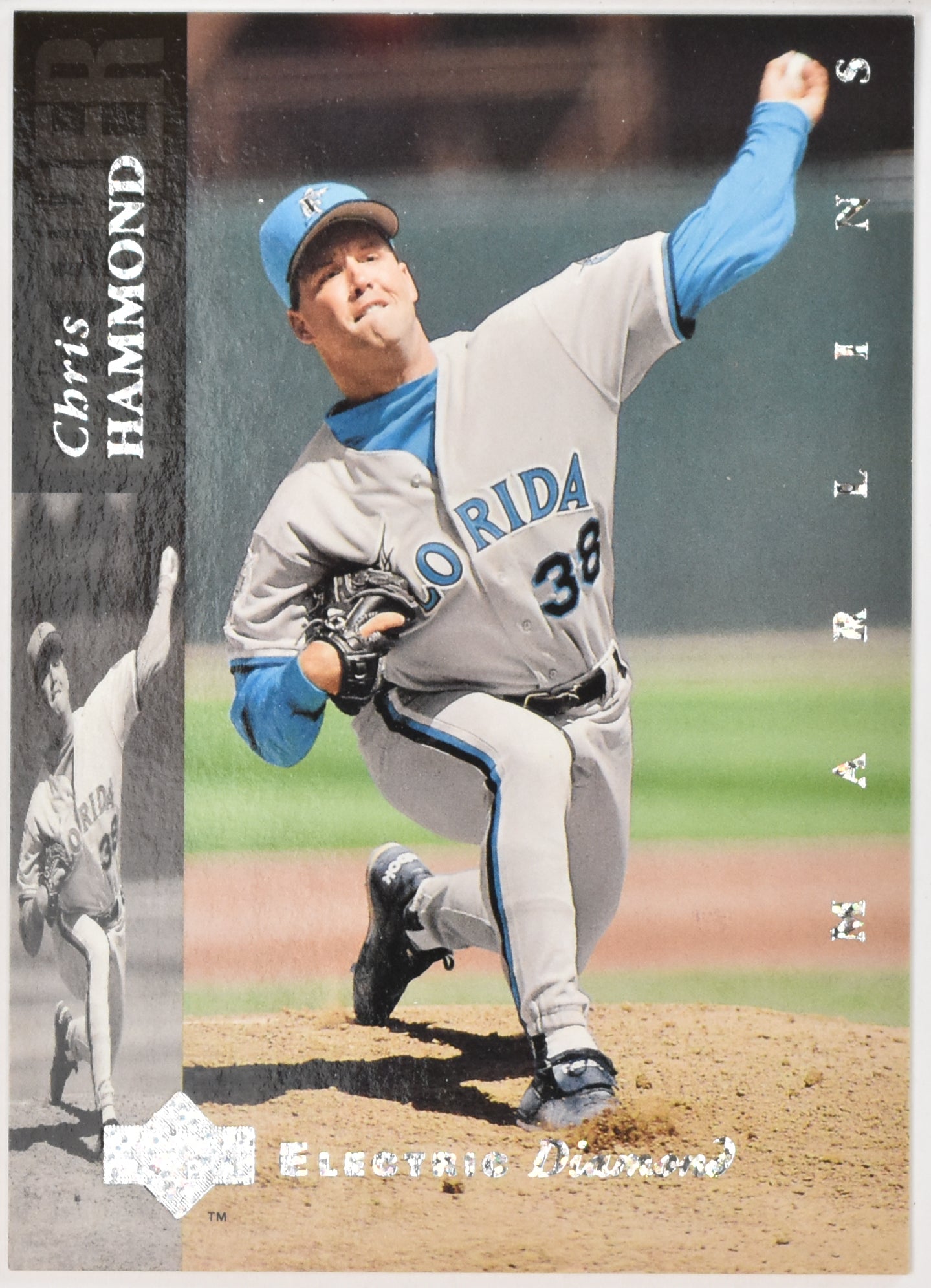 Chris Hammond 209 Upper Deck Electric Diamond Baseball Card 94