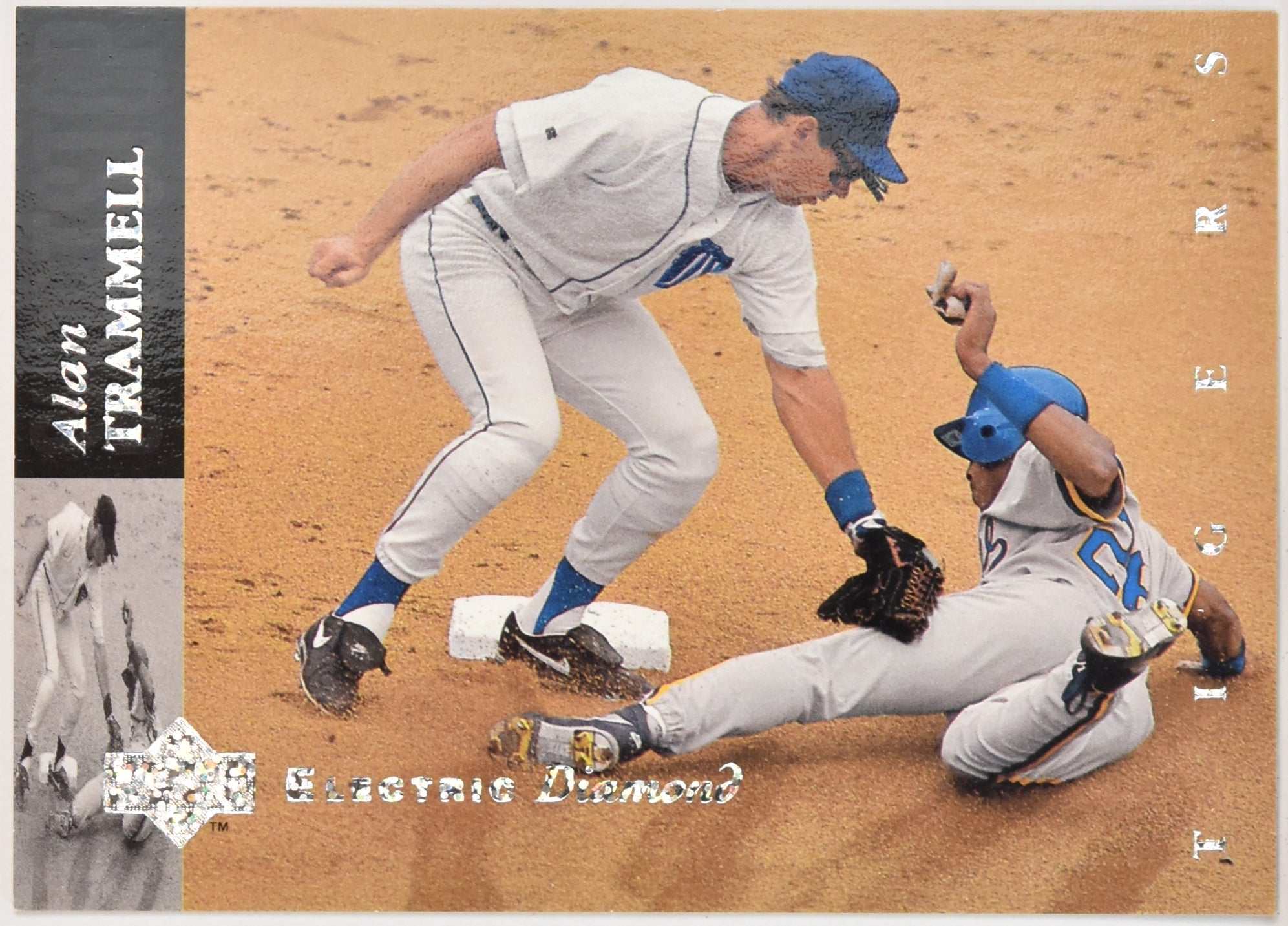 Alan Trammell 201 Upper Deck Electric Diamond