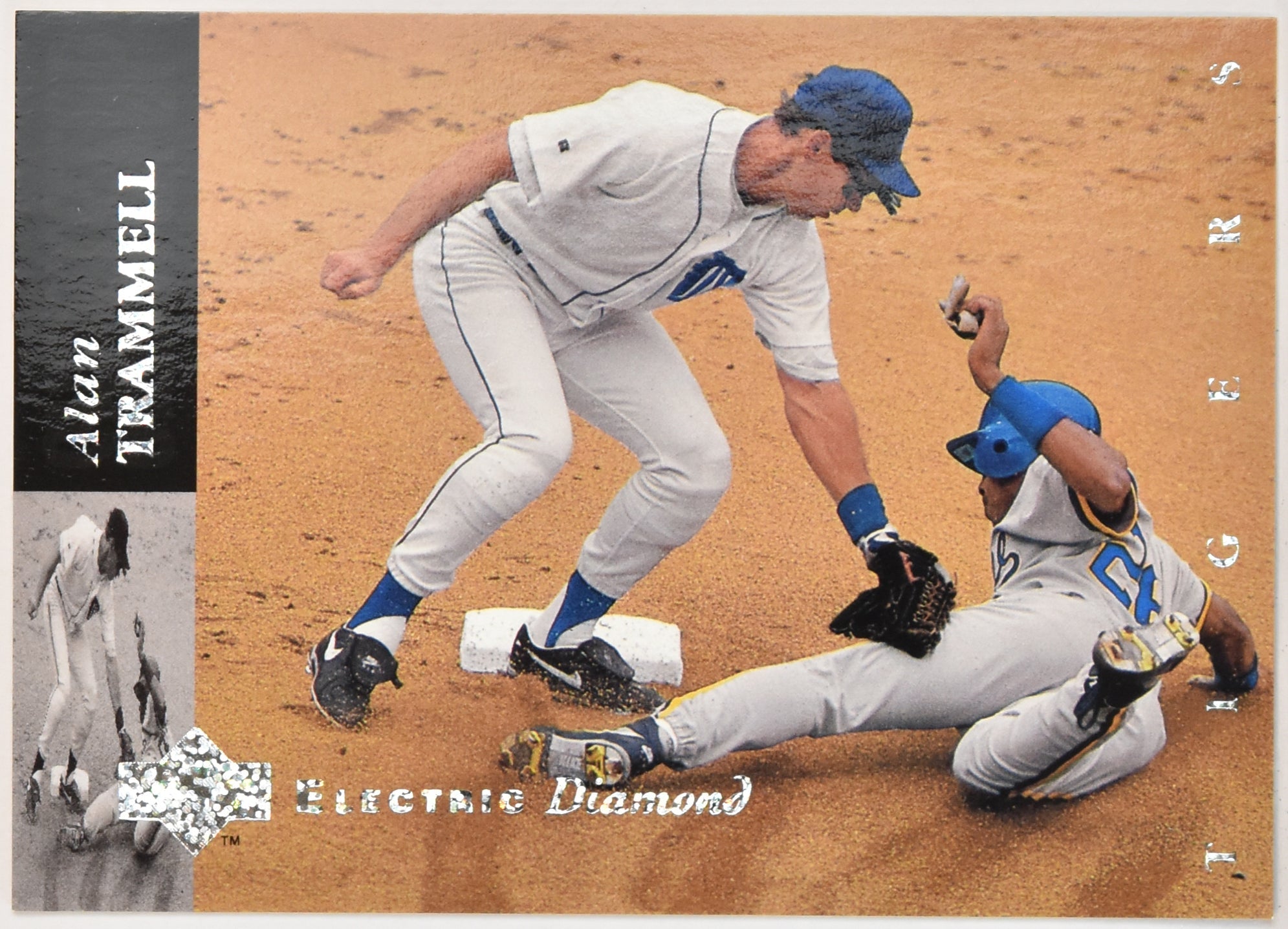 Alan Trammell 201 Upper Deck Electric Diamond Baseball Card 1994