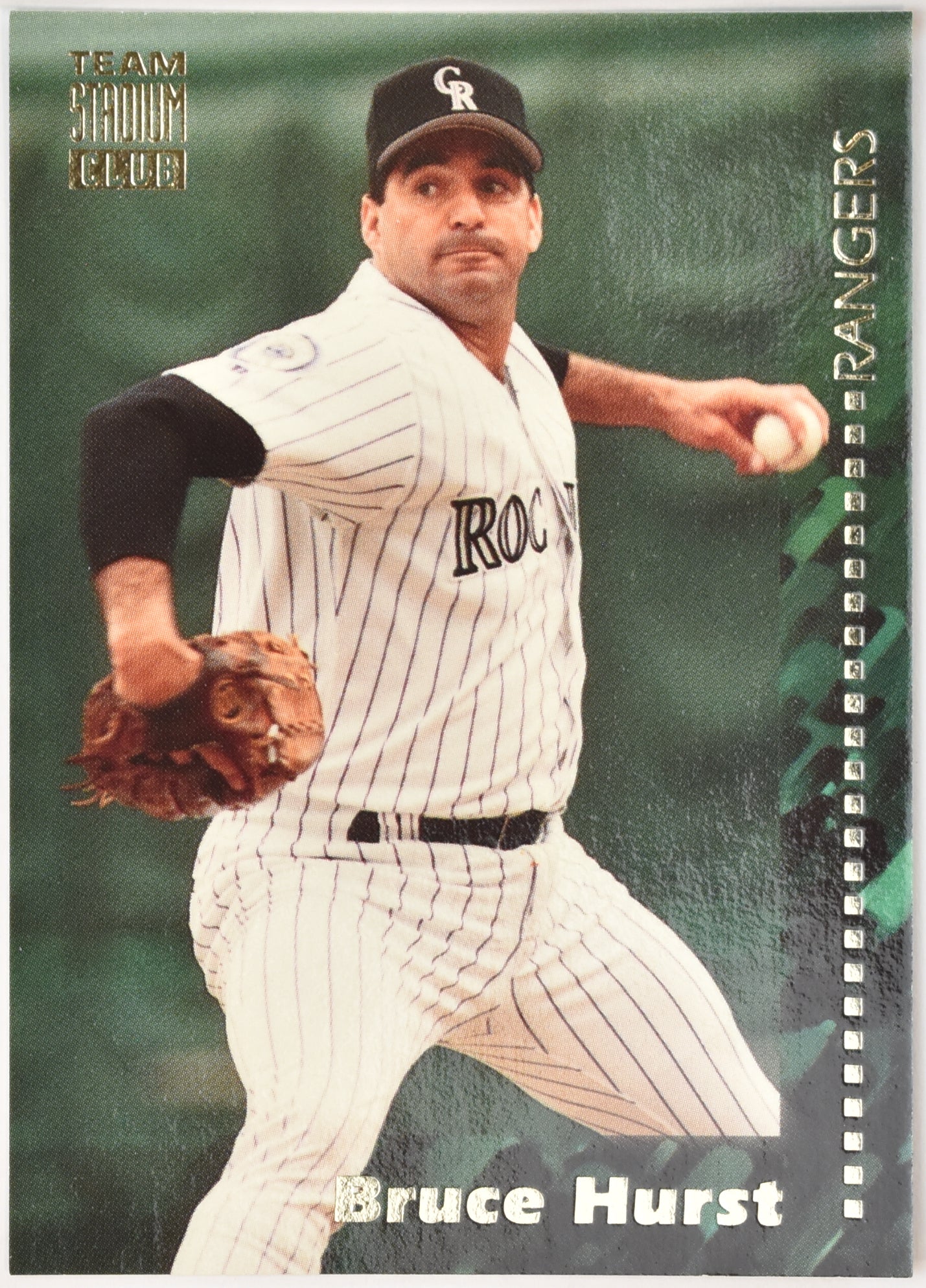 Team Stadium Club 1994 Baseball Card Bruce Hurst 243 Texas Rangers
