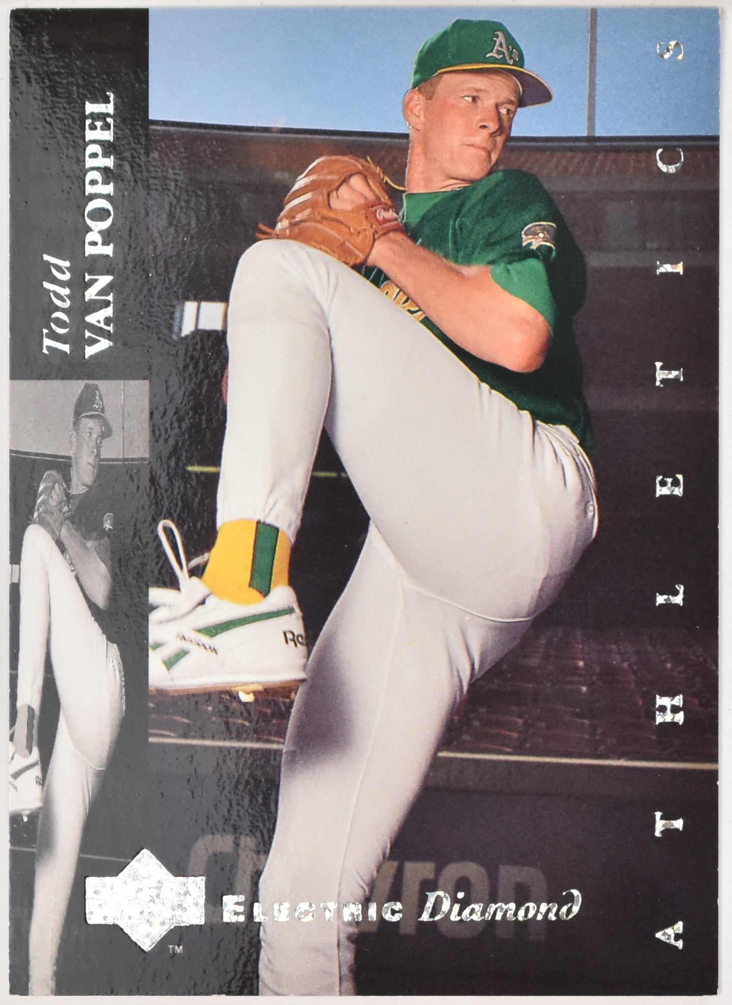 Todd Van poppel 195 Upper Deck Electric Diamond Baseball Card 94