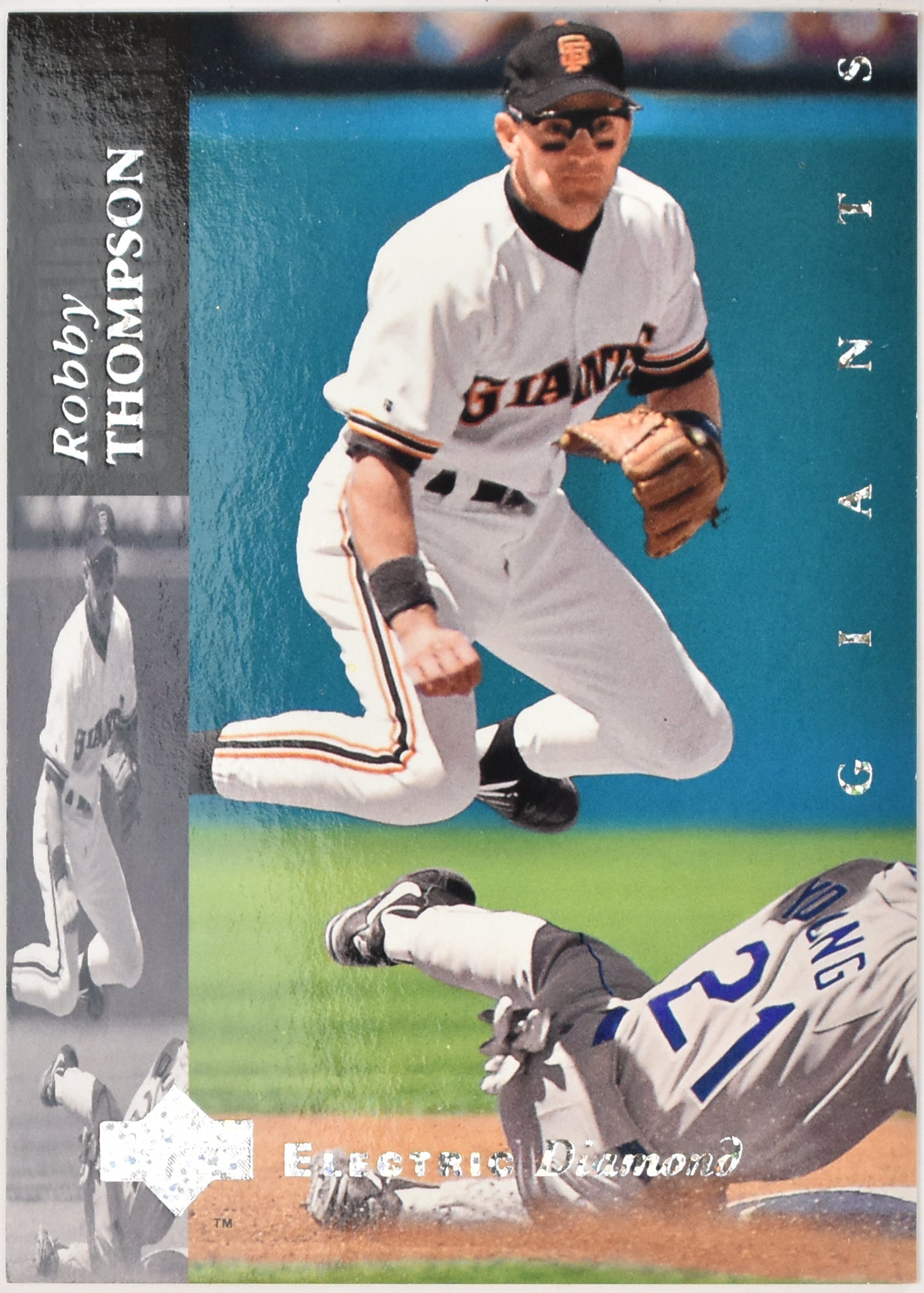 Robby Thompson 193 Upper Deck Electric Diamond Baseball Card 1994