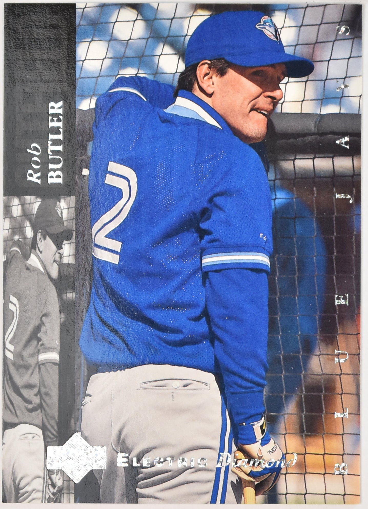 Rob Butler 176 Upper Deck Electric Diamond Baseball Card 1994