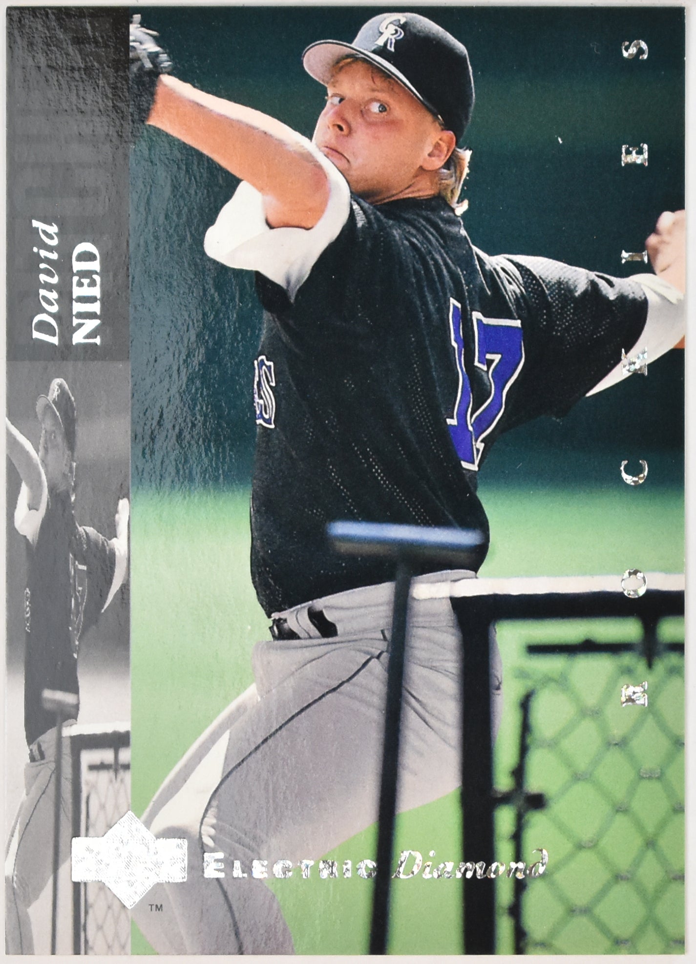 David Nied 70 Upper Deck Electric Diamond Baseball Card 94