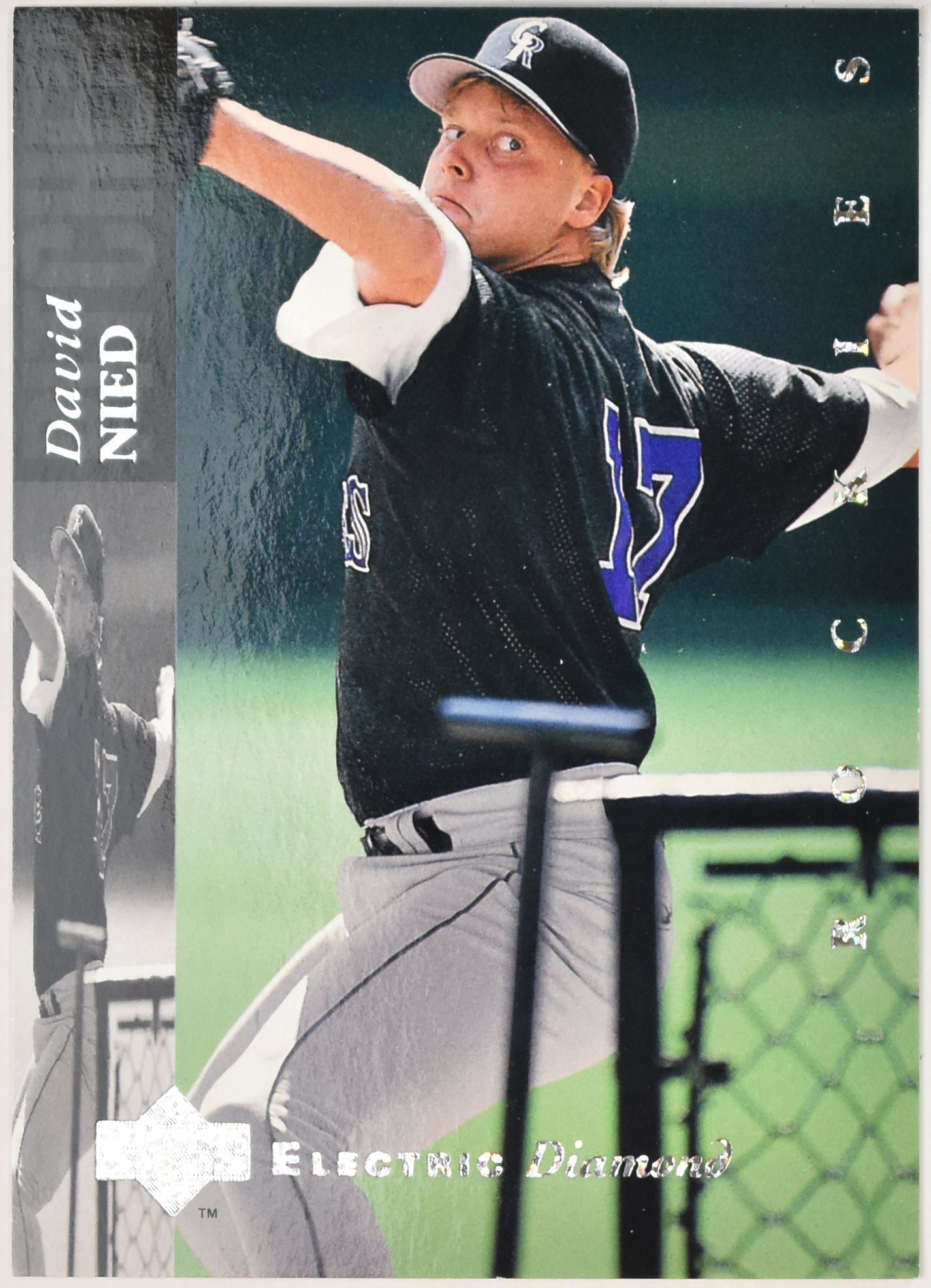 David Nied 70 Upper Deck Electric Diamond Baseball Card 1994