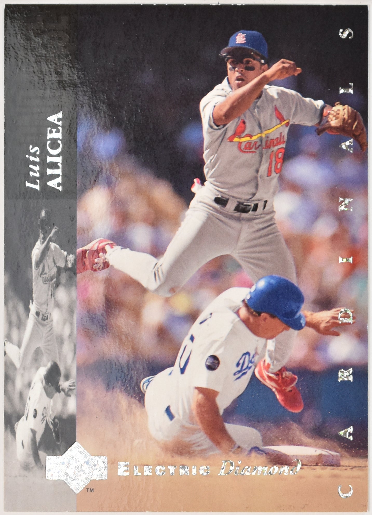 Luis Alicea 239 Upper Deck Electric Diamond Baseball 1994