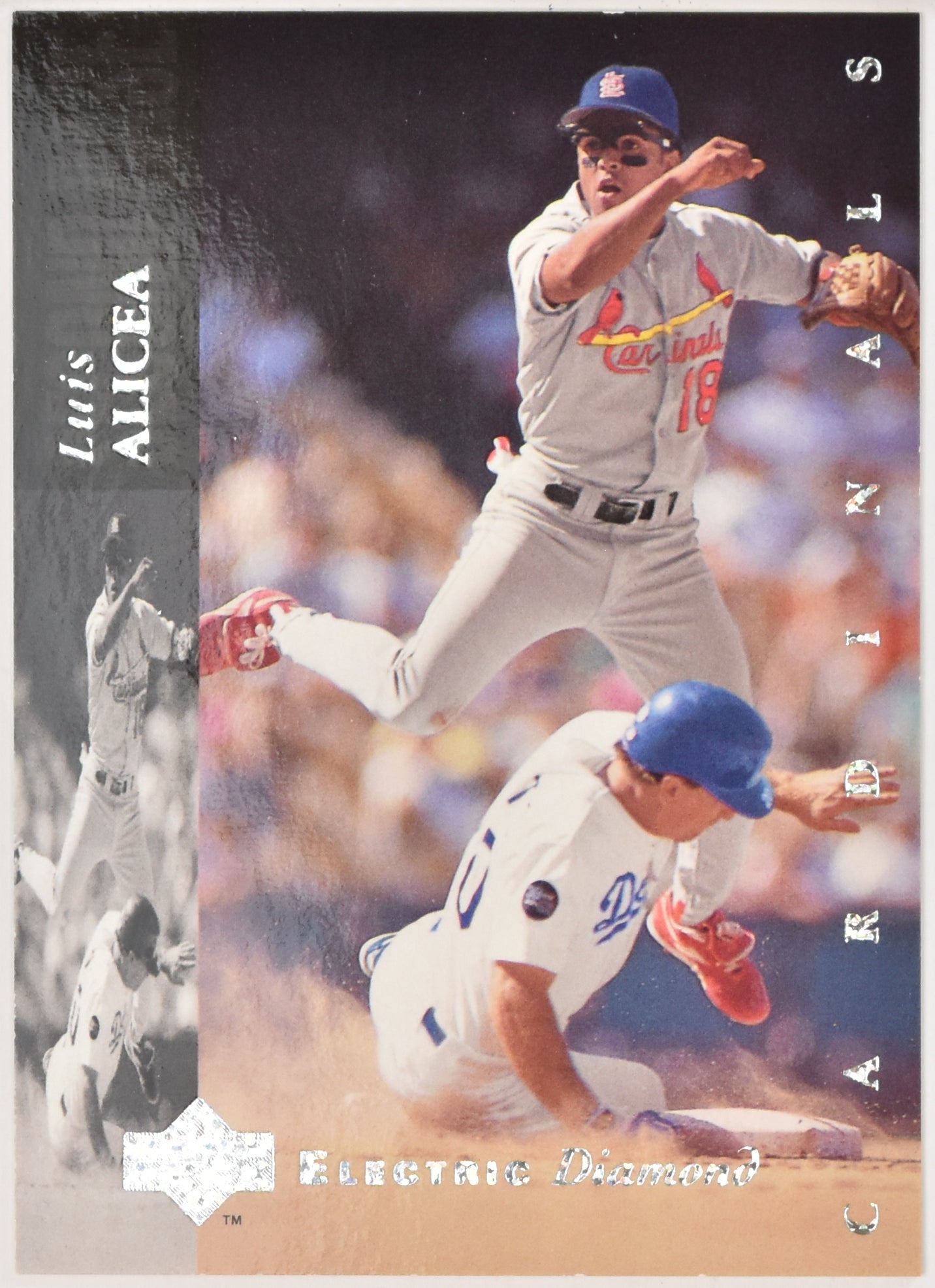 Luis Alicea 239 Upper Deck Electric Diamond Baseball Card