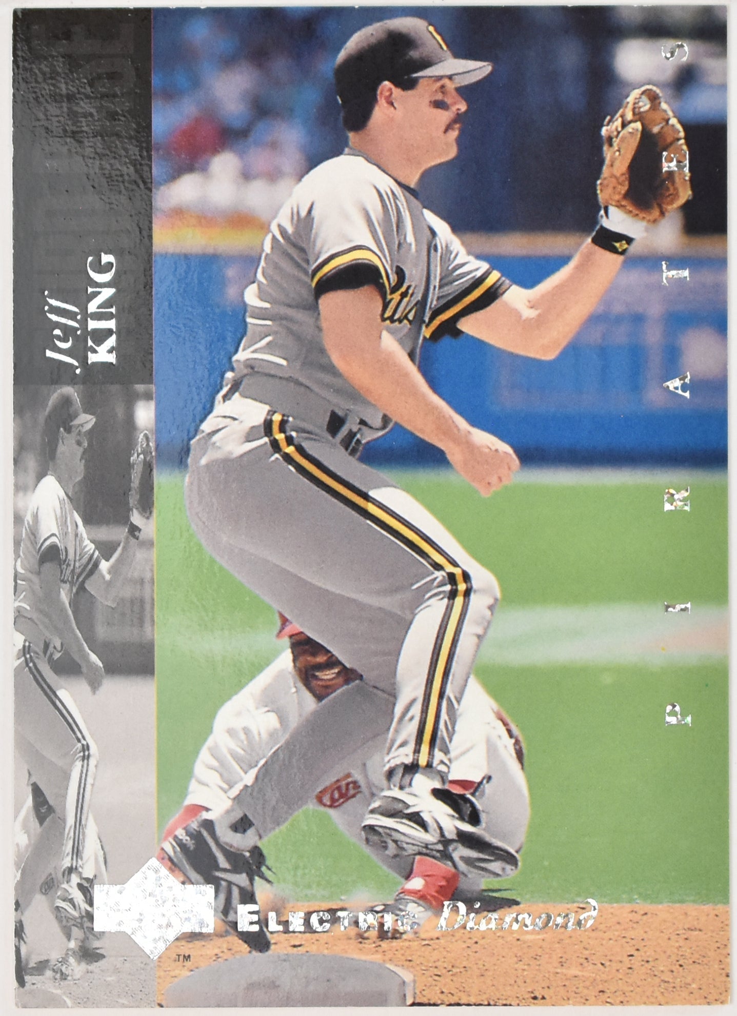 Jeff King 238 Upper Deck Electric Diamond Baseball Card 94