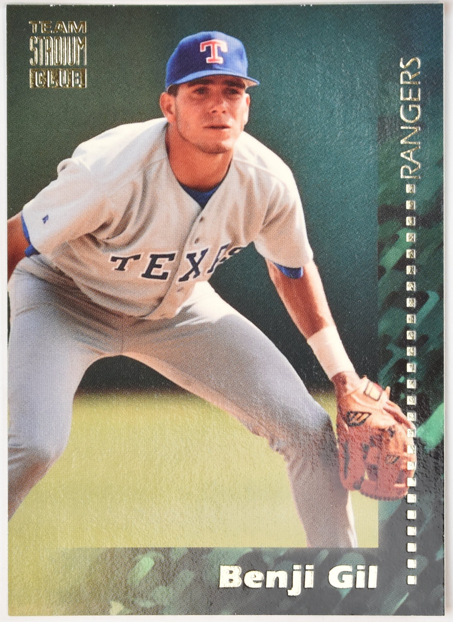 Benji Gil 246 Texas Rangers Team Stadium Club 1994 Baseball Card