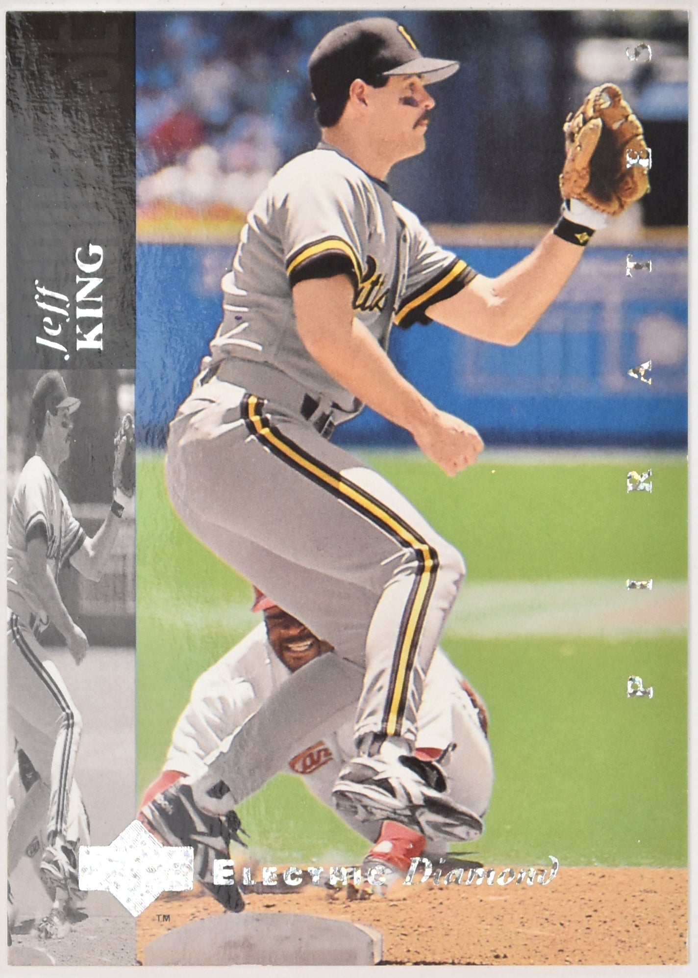 Jeff King 238 Upper Deck Electric Diamond Baseball Card 1994