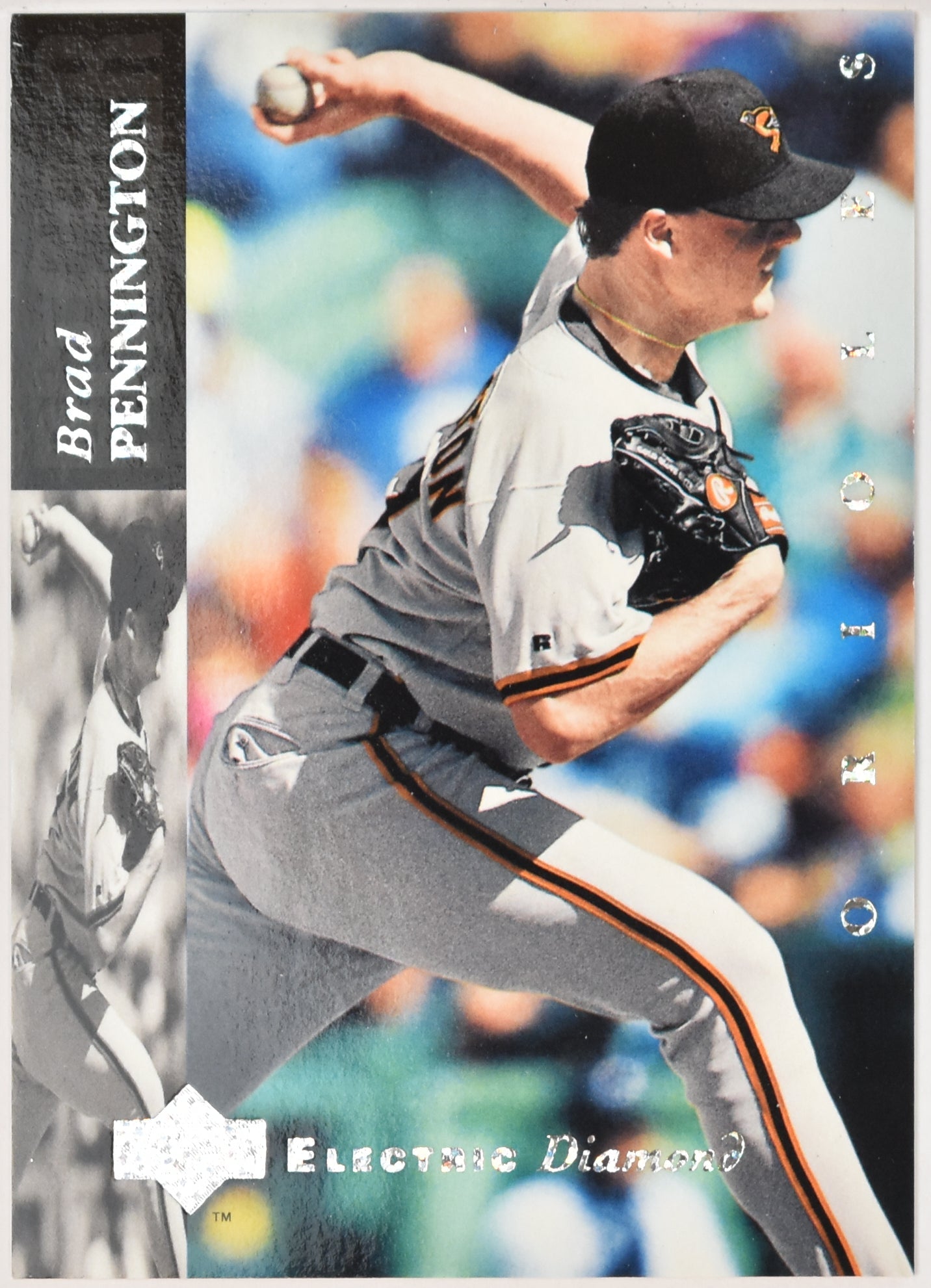 Brad Pennington 227 Upper Deck Electric Diamond Baseball Card 1994