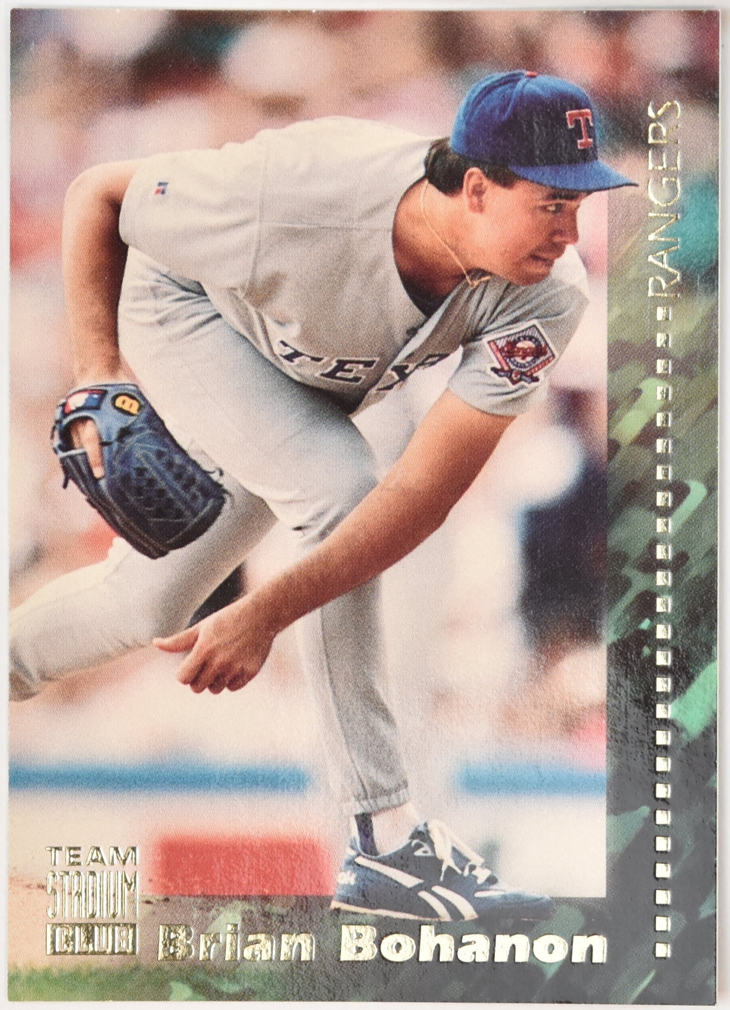 Brian Bohanon 245 Texas Rangers Team Stadium Club 1994 Baseball Card