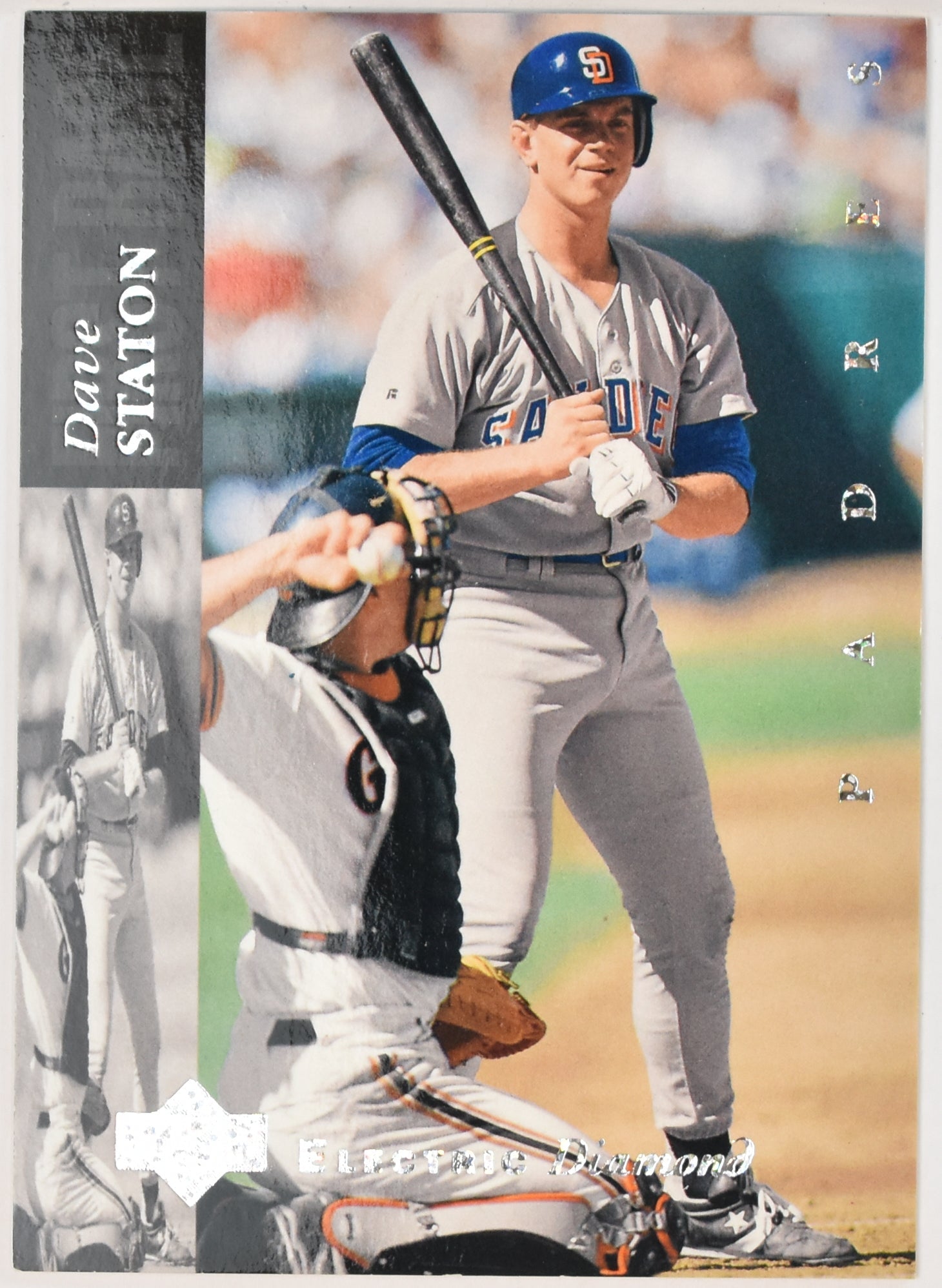 Dave Staton 214 Upper Deck Electric Diamond Baseball Card