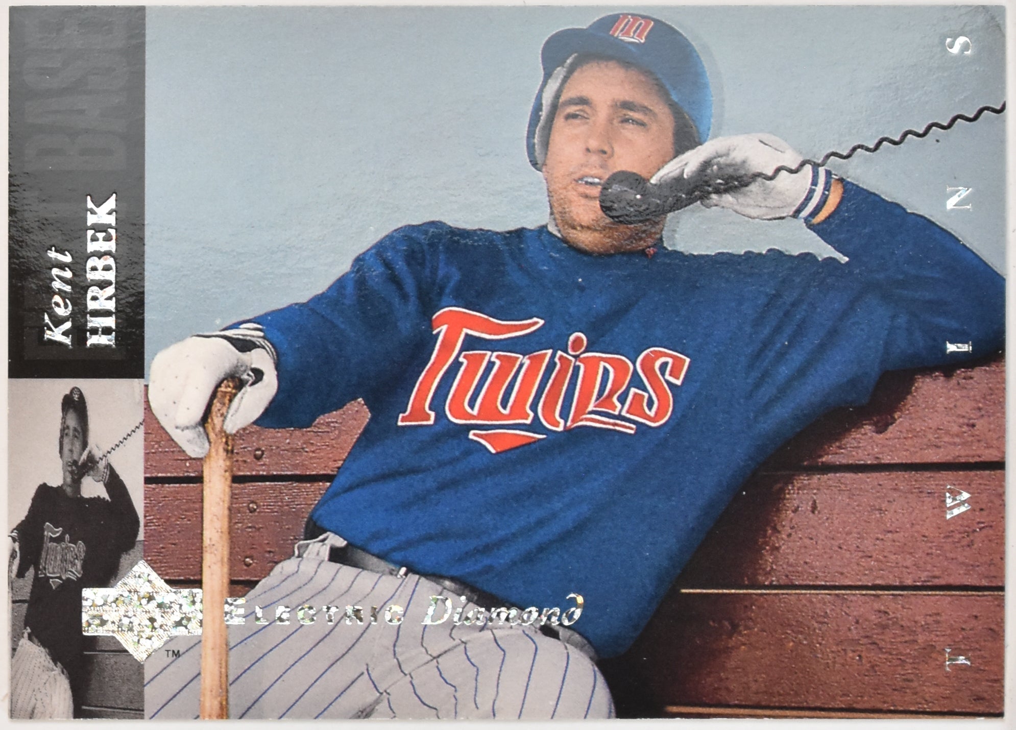 Kent Hrbek 98 Upper Deck Electric Diamond Baseball Card 1994