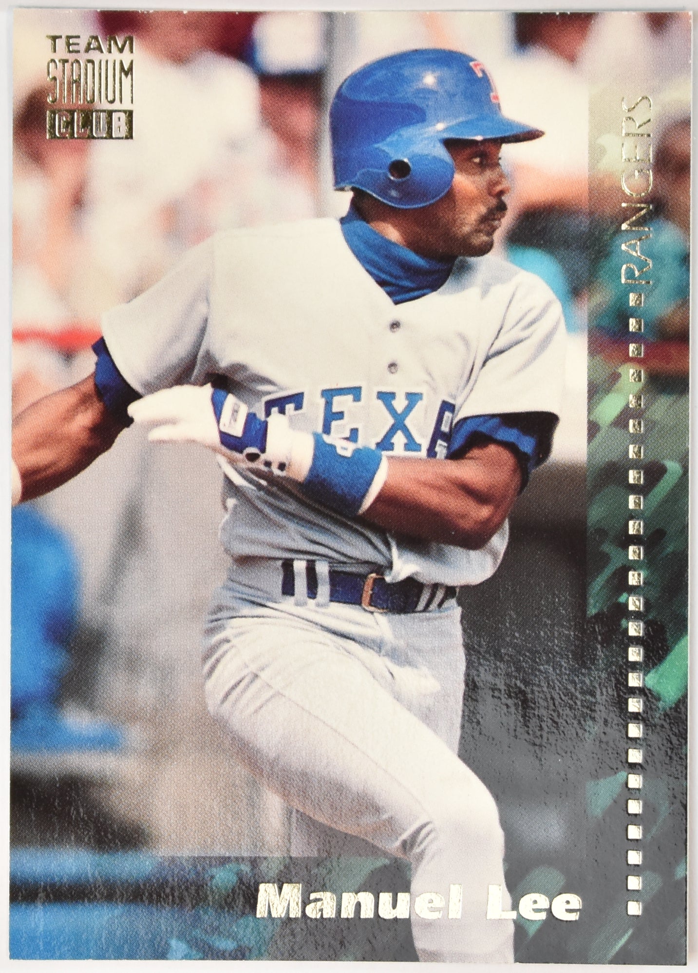 Manuel Lee 248 Texas Rangers Team Stadium Club 1994 Baseball Card