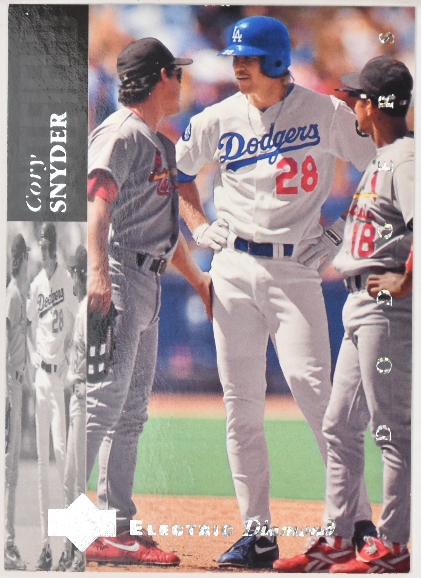 Cory Snyder 266 Upper Deck Electric Diamond Baseball Card 94