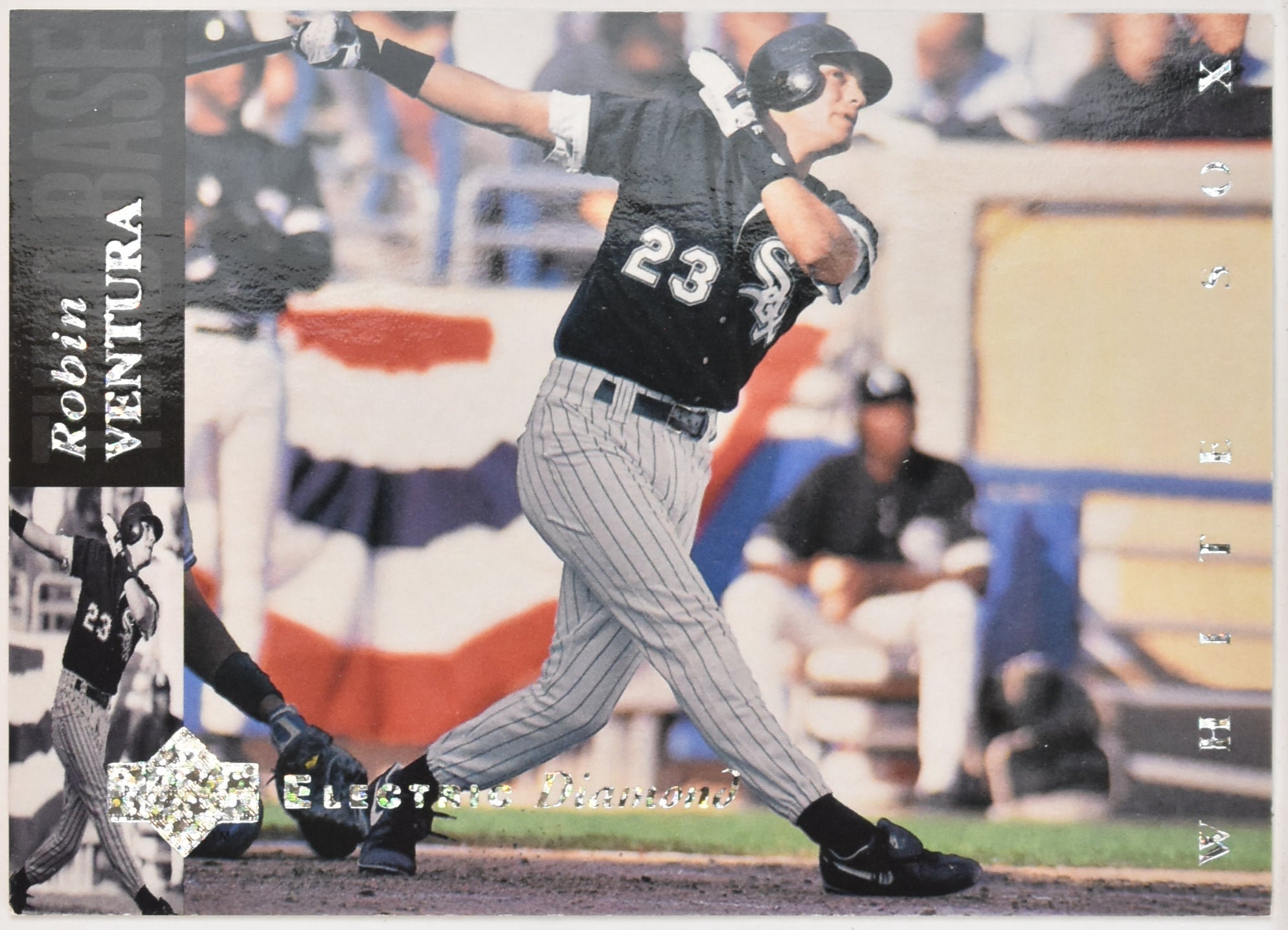 Robin Ventura 263 Upper Deck Electric Diamond Baseball Card 1994