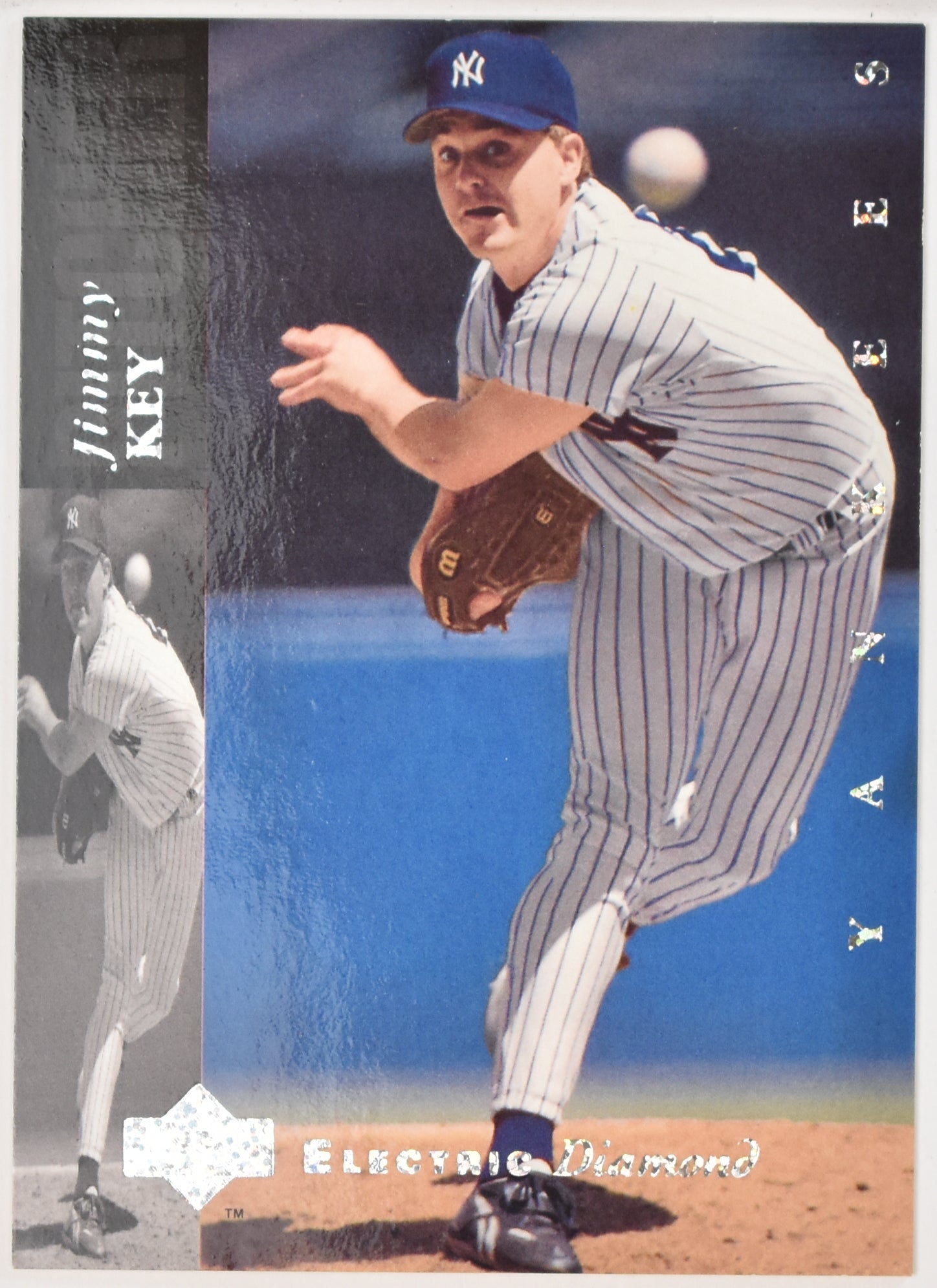 Jimmy Key 259 Upper Deck Electric Diamond Baseball Card 94