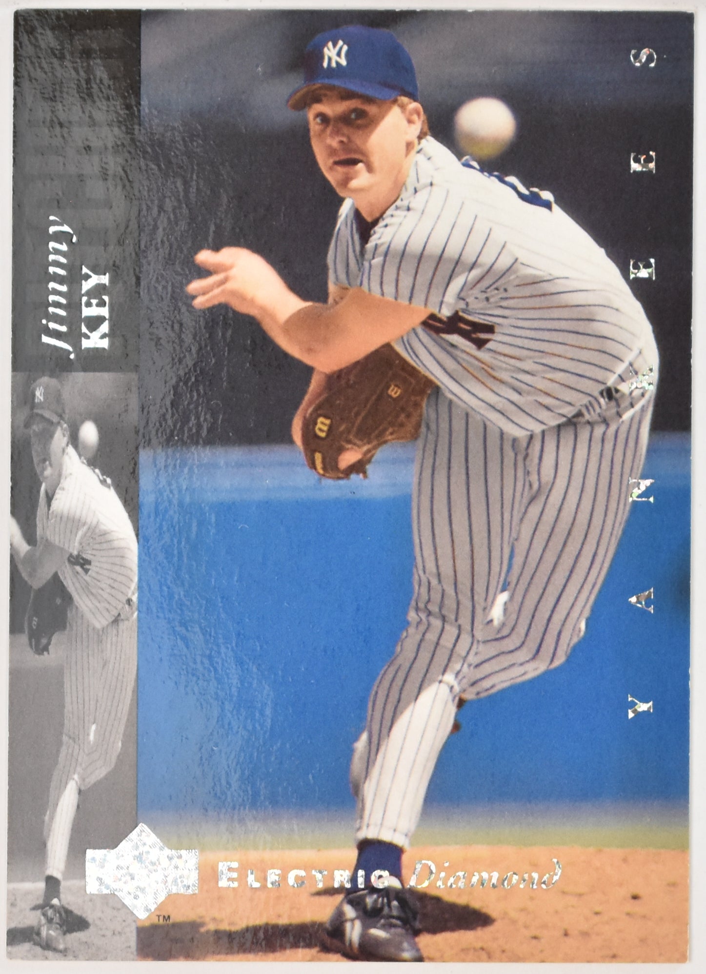 Jimmy Key 259 Upper Deck Electric Diamond Baseball Card 1994