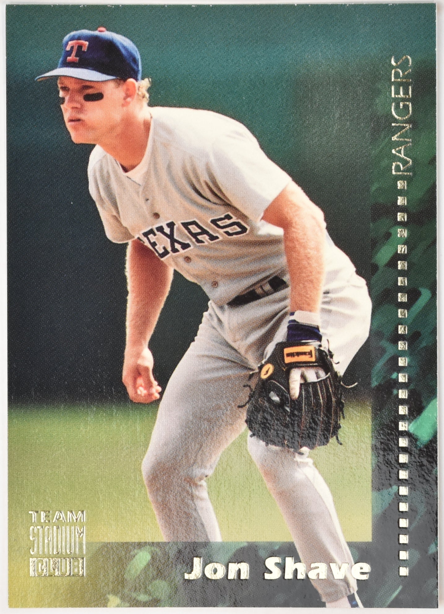 Jon Shave 247 Texas Rangers Team Stadium Club 1994 Baseball Card