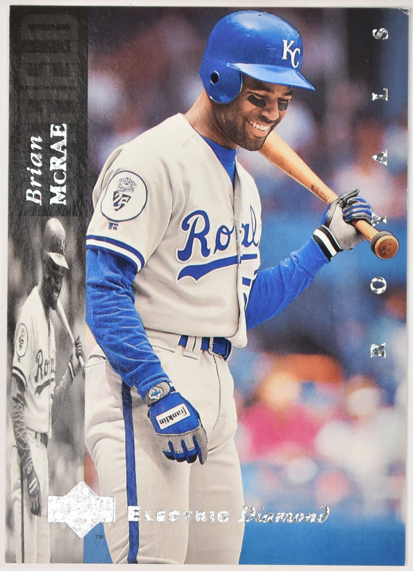 Brian McRae 253 Upper Deck Electric Diamond Baseball Card 1994