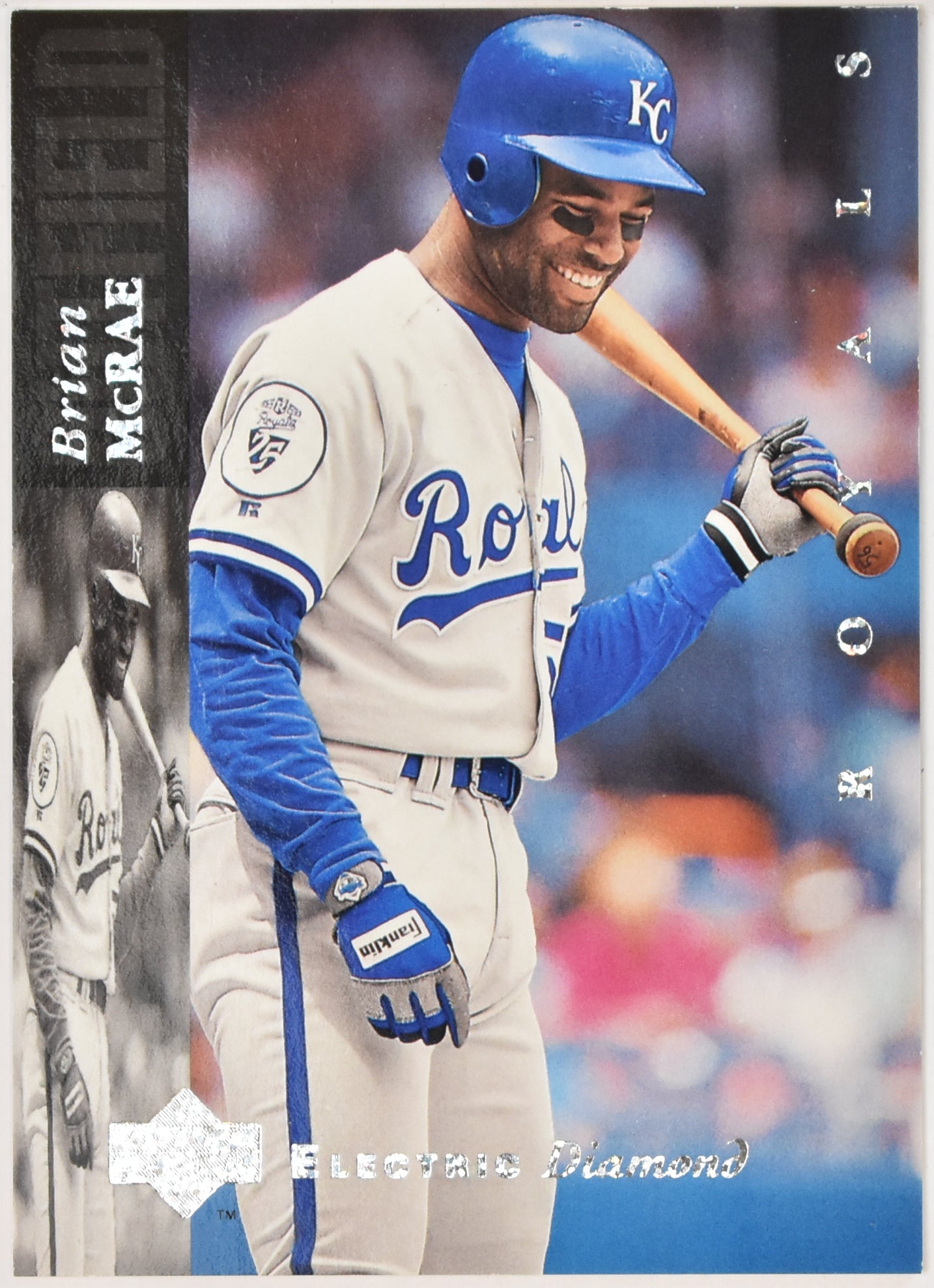 Brian McRae 253 Upper Deck Electric Diamond Baseball 1994