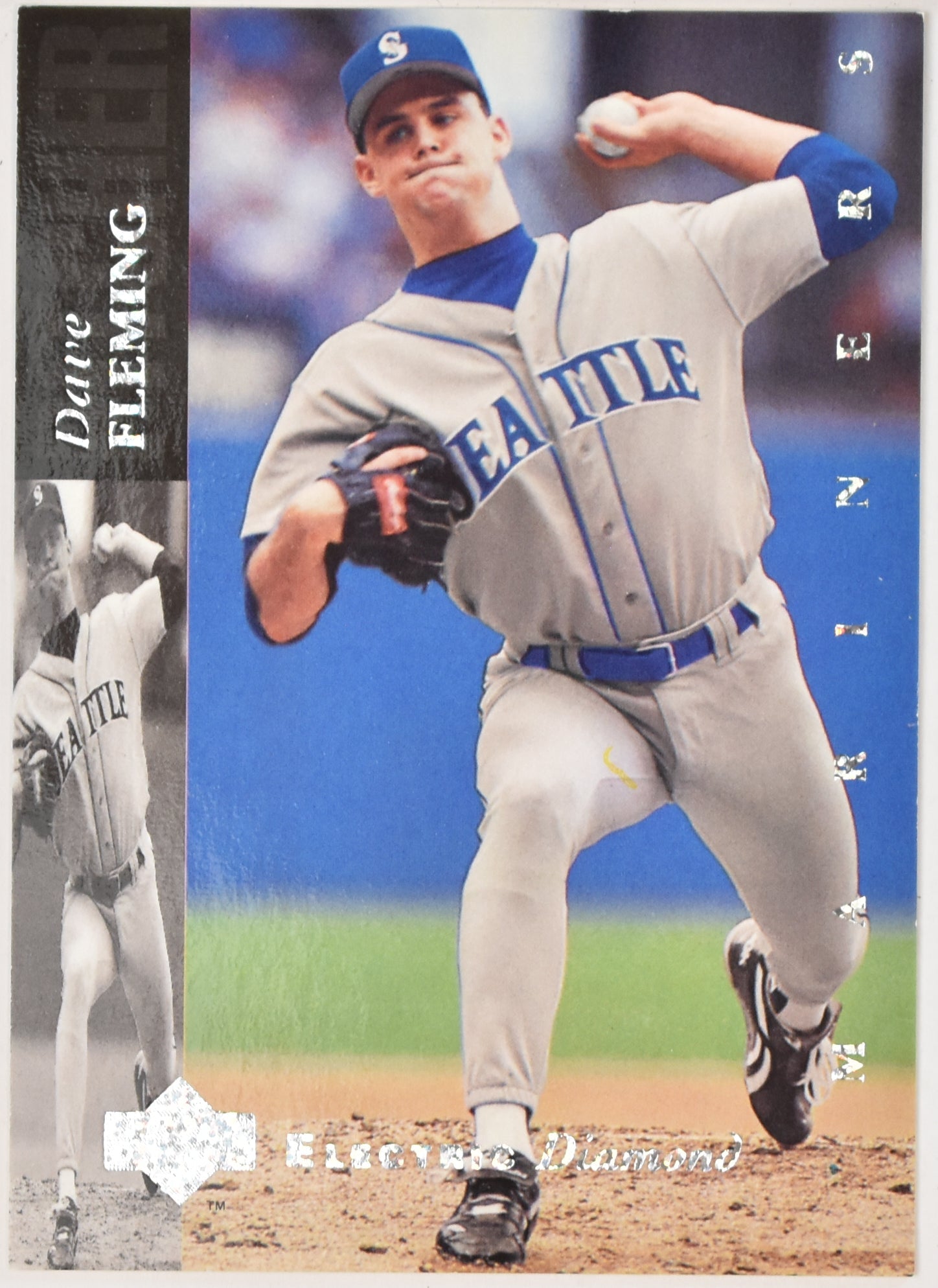 Dave Fleming 246 Upper Deck Electric Diamond Baseball Card 1994