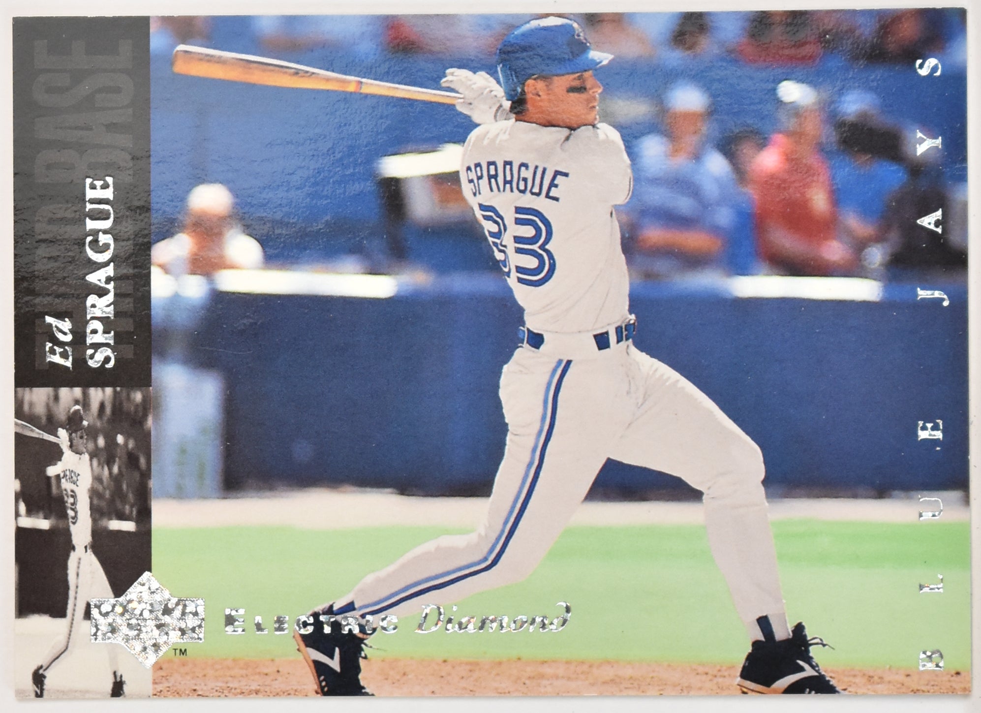 Ed Sprague 241 Upper Deck Electric Diamond Baseball 1994