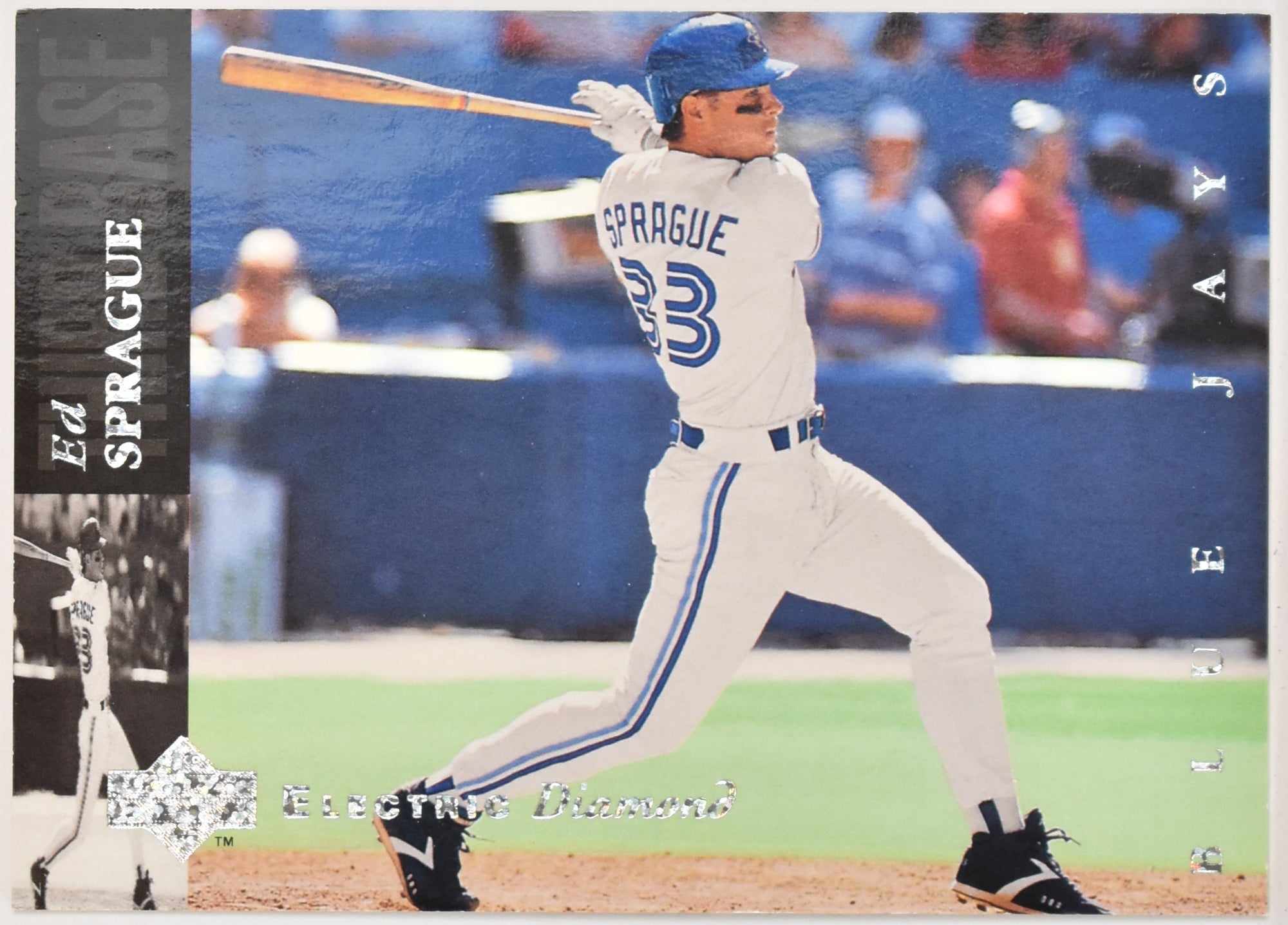 Ed Sprague 241 Upper Deck Electric Diamond Baseball Card 1994