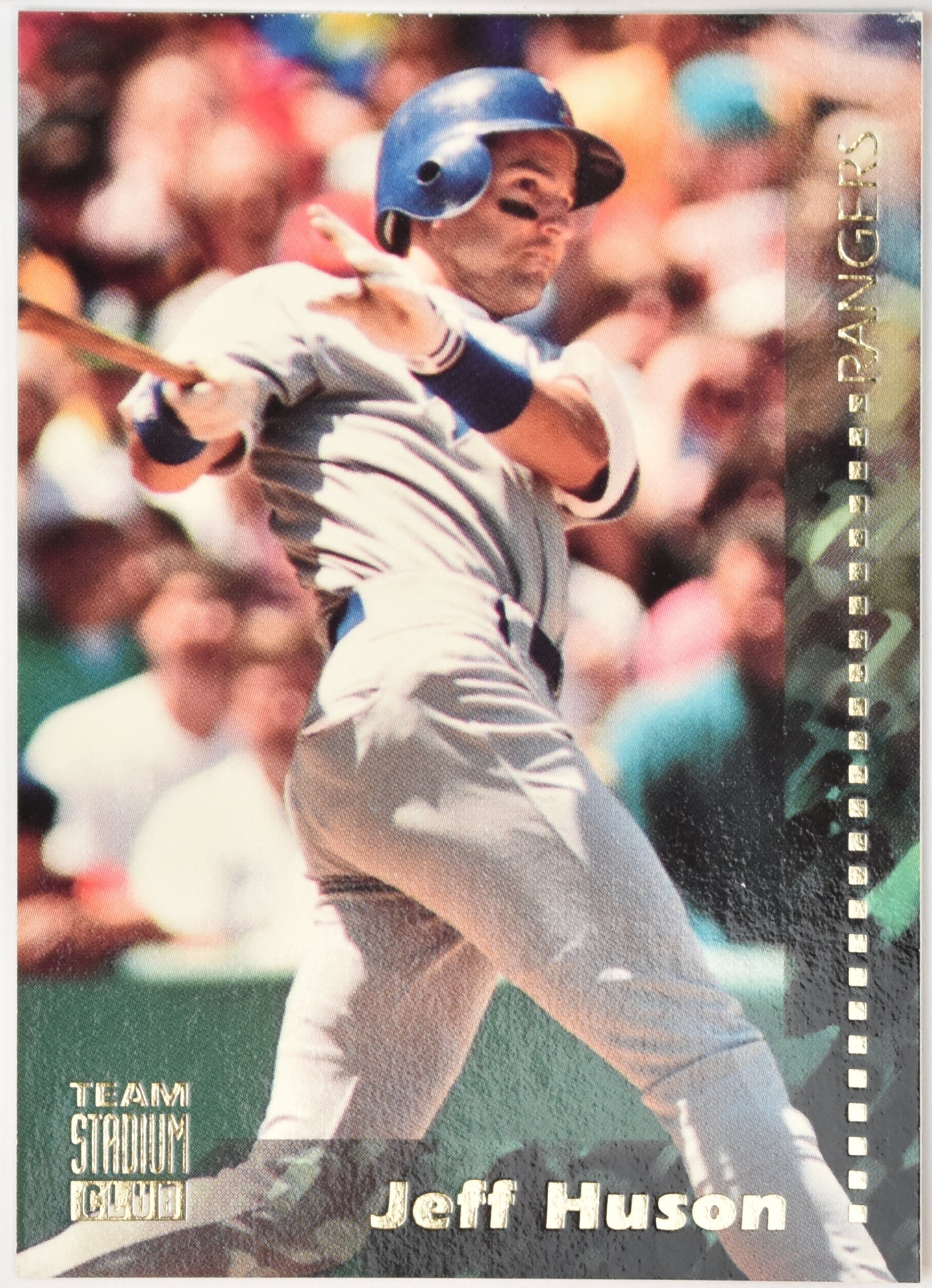 Jeff Huson 253 Texas Rangers Team Stadium Club 1994 Baseball Card