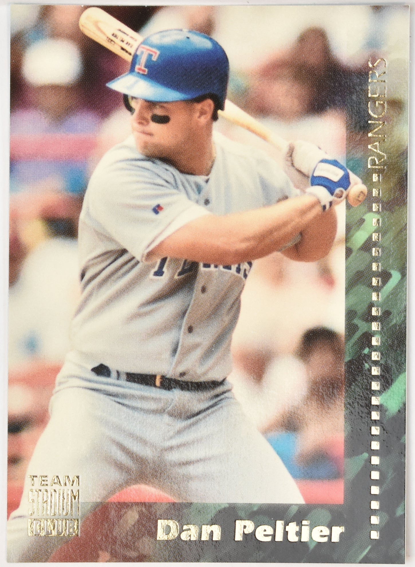 Dan Peltier 254 Texas Rangers Team Stadium Club 1994 Baseball Card