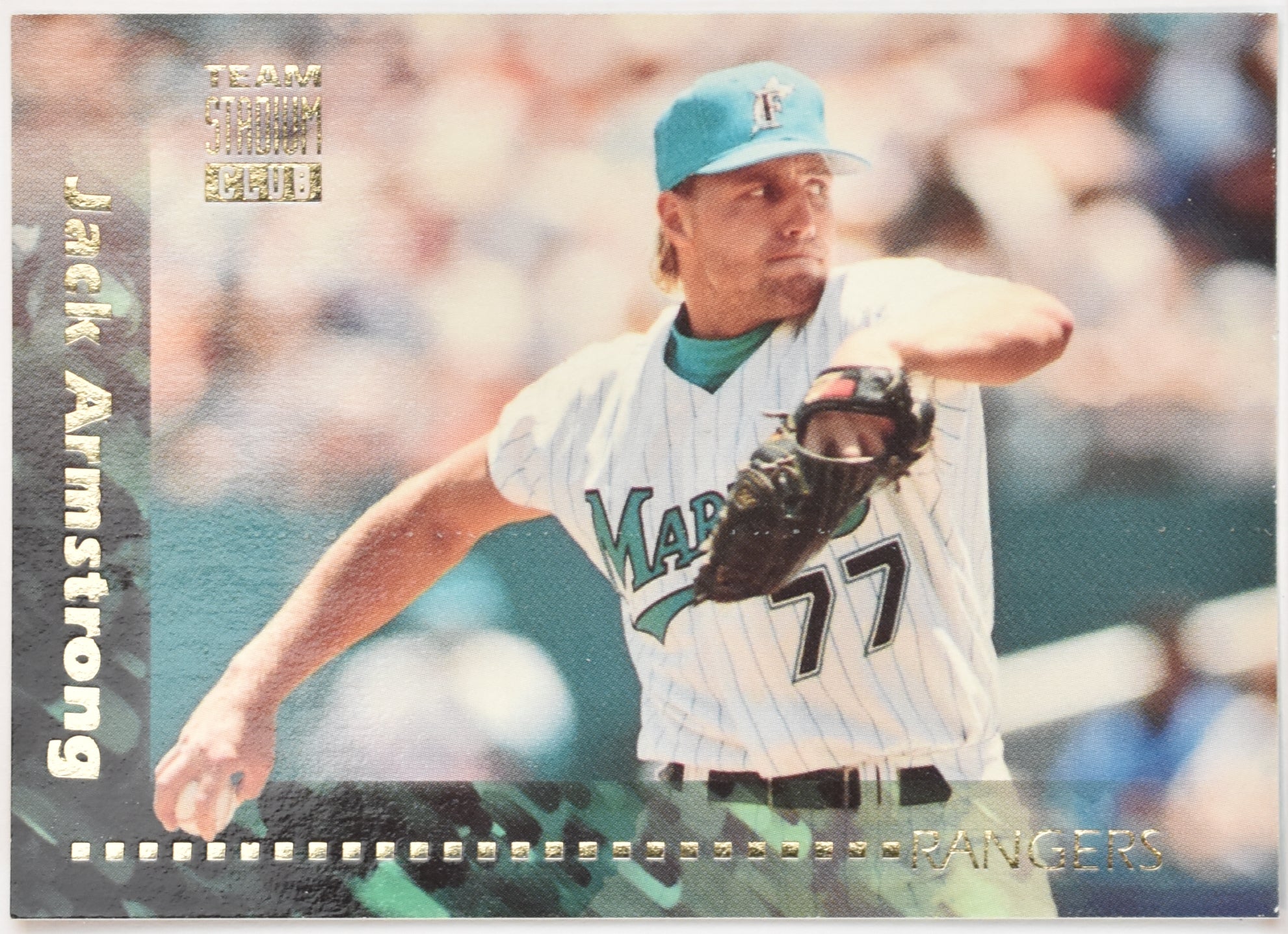Jack Armstrong 256 Texas Rangers Team Stadium Club 1994 Baseball Card