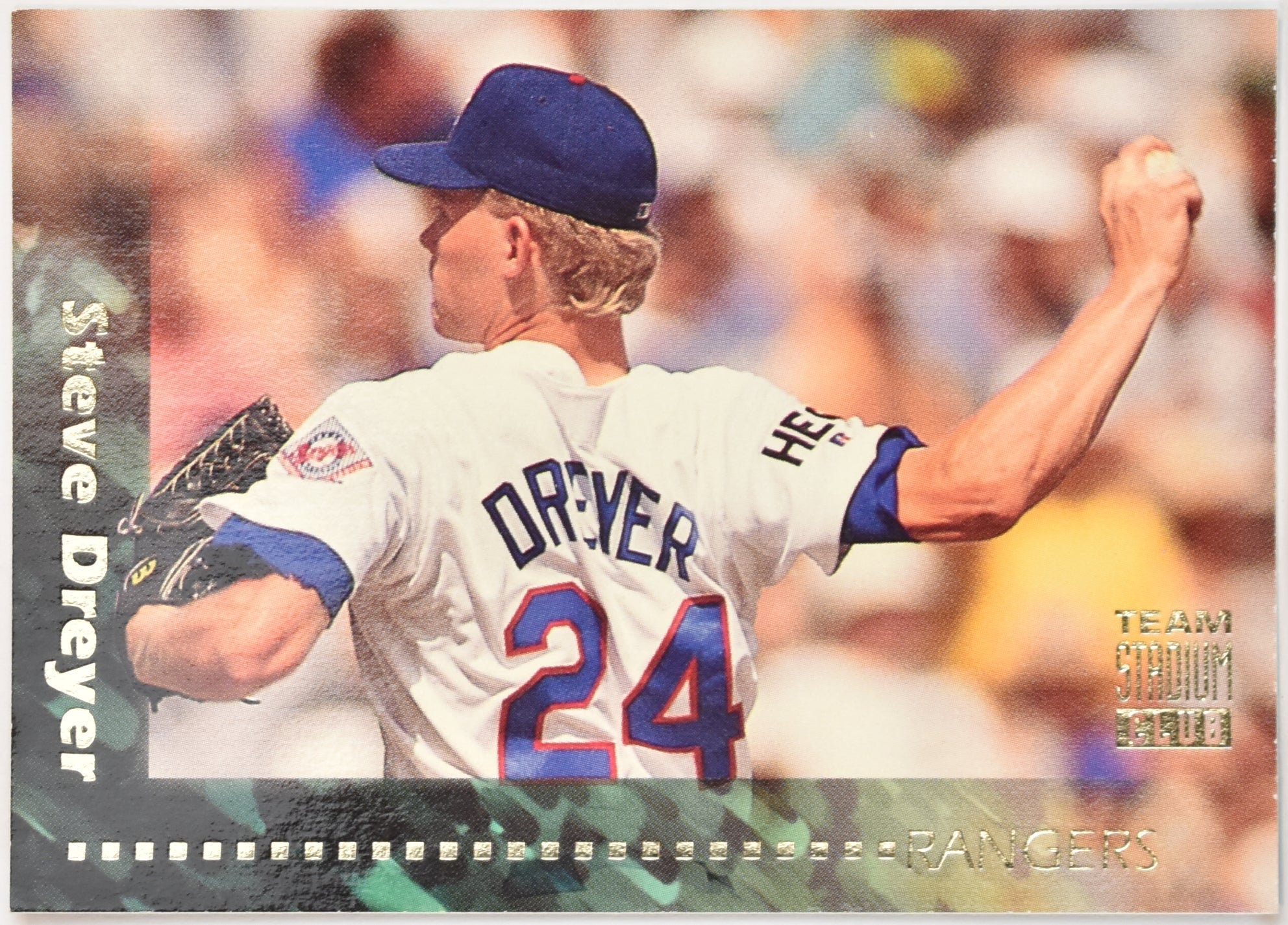 Steve Dreyer 244 Texas Rangers Team Stadium Club 1994 Baseball Card