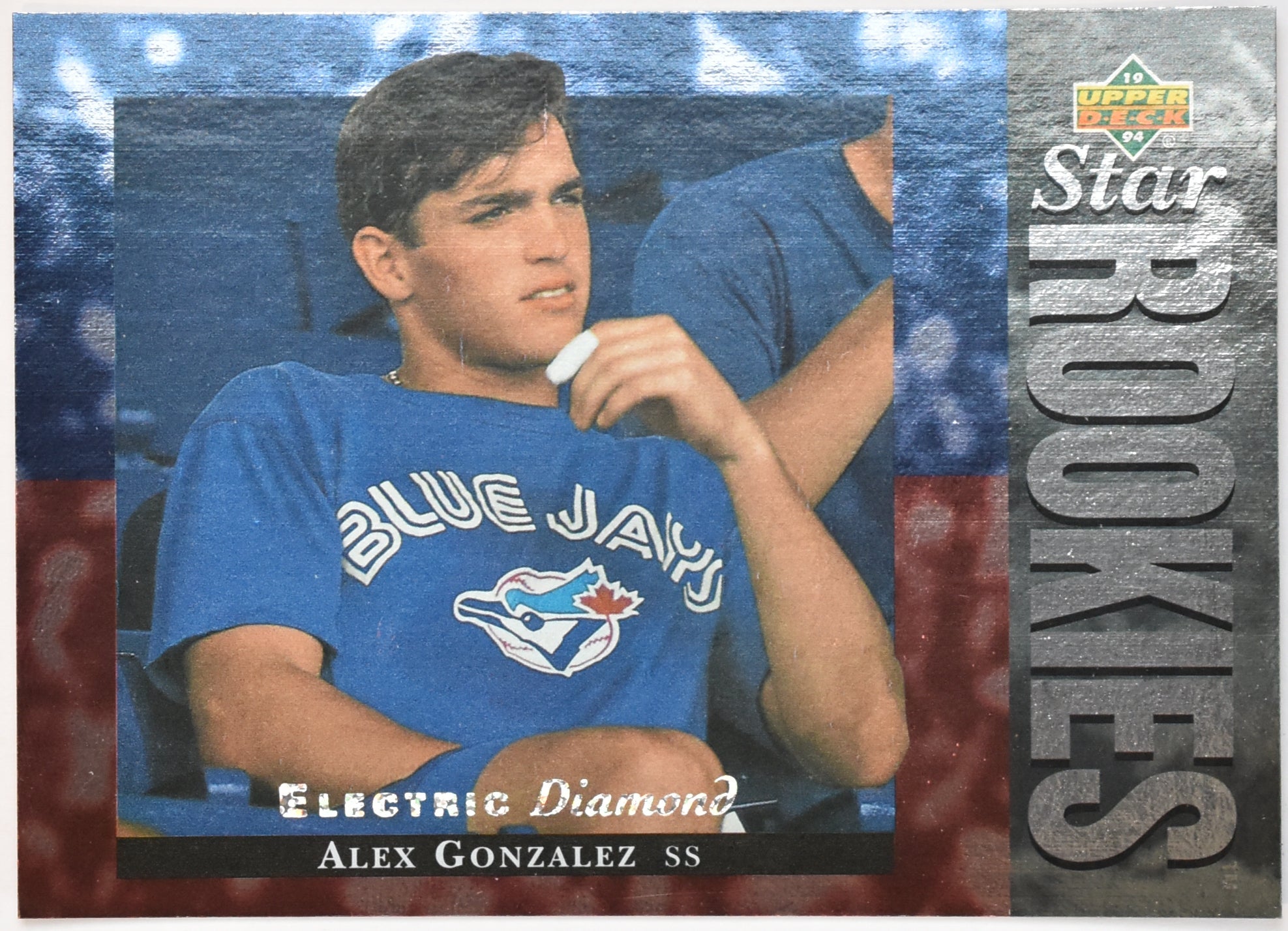 Alex Gonzalez 13 Electric Diamond Stars Rookie 1994 Upper Deck
