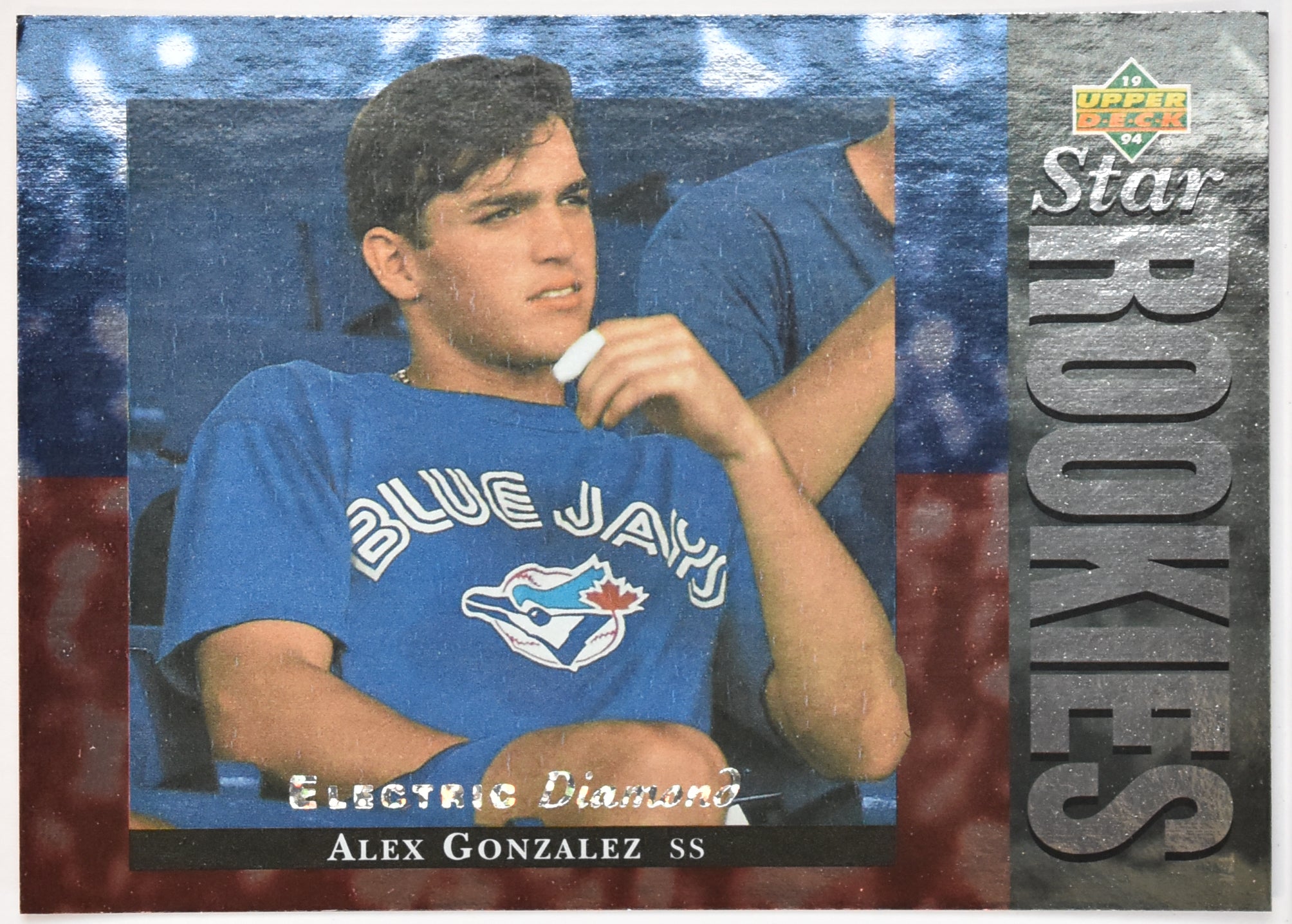 Alex Gonzalez 13 Electric Diamond Stars Rookie 1994 Baseball Card