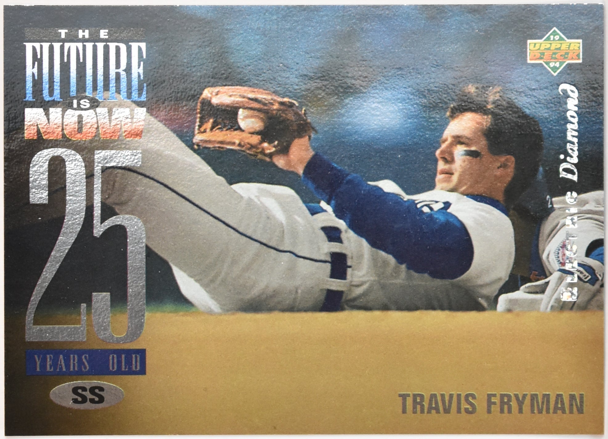 Travis Fryman 51 Electric Diamond 1994 Upper Deck Baseball Card