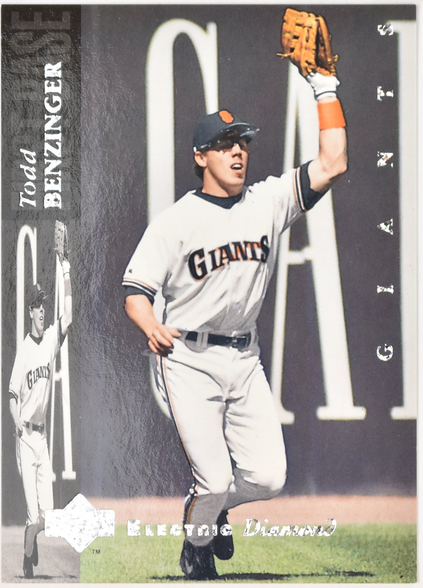 Todd Benzinger 163 Upper Deck Electric Diamond Baseball Card 1994