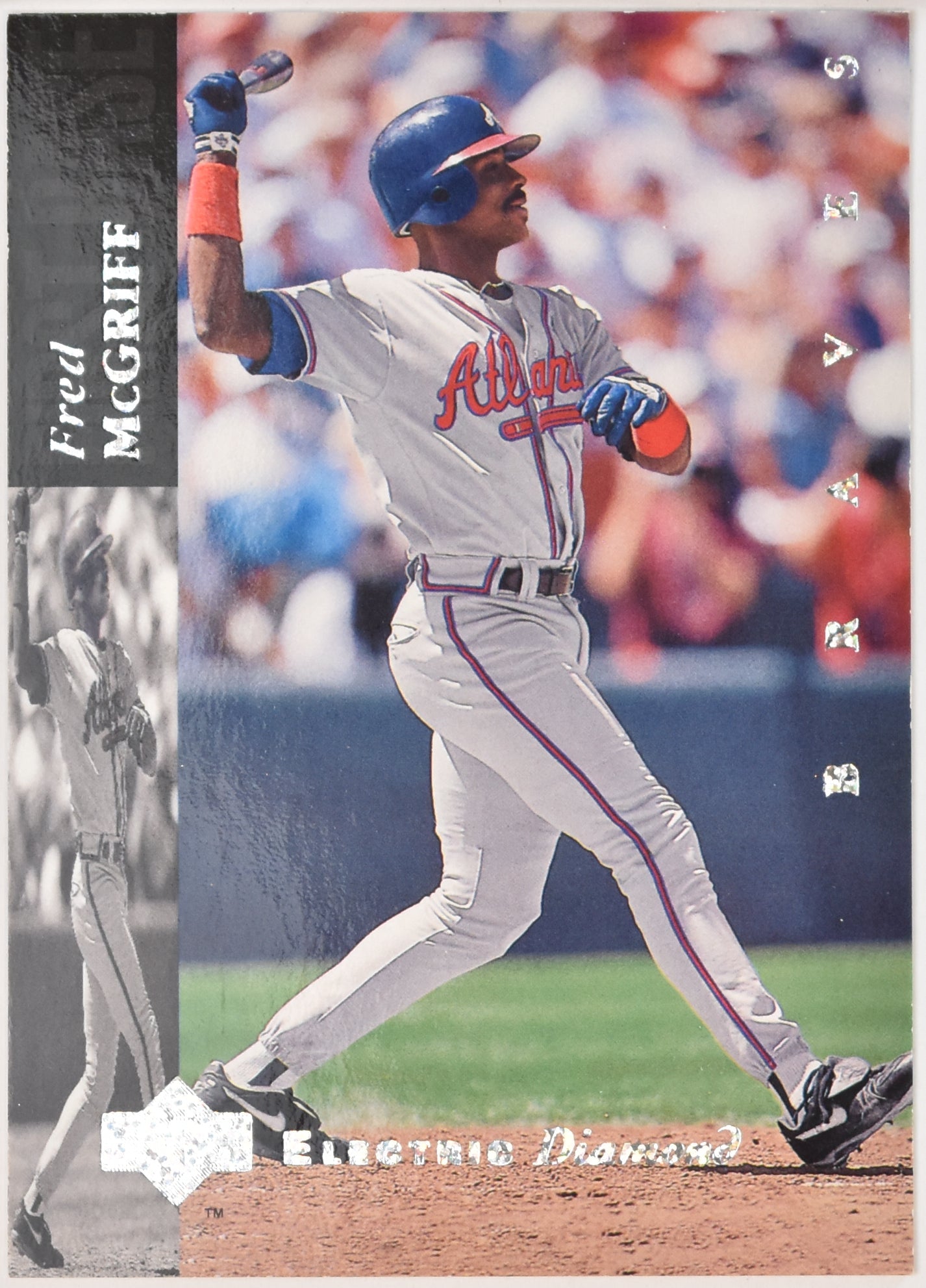 Fred Mcgriff 225 Upper Deck Electric Diamond Baseball Card 94