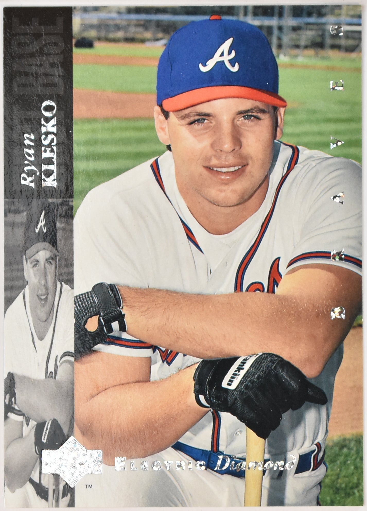 Ryan Klesko 64 Upper Deck Electric Diamond Baseball Card 94