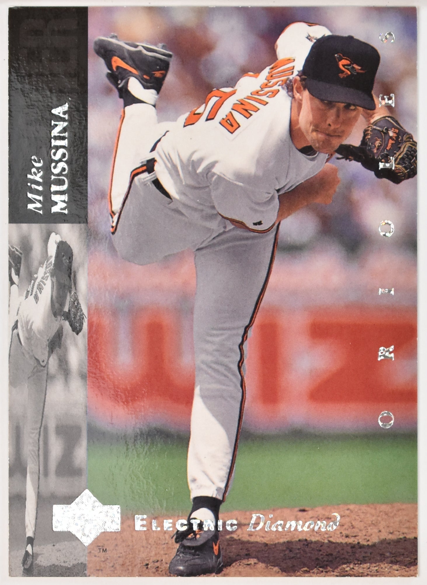 Mike Mussina 102 Upper Deck Electric Diamond Baseball 1994