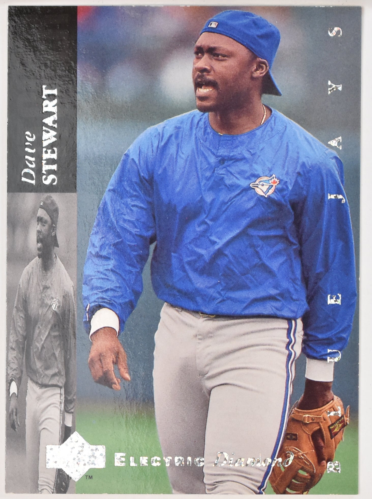 Dave Stewart 89 Upper Deck Electric Diamond Baseball Card 1994