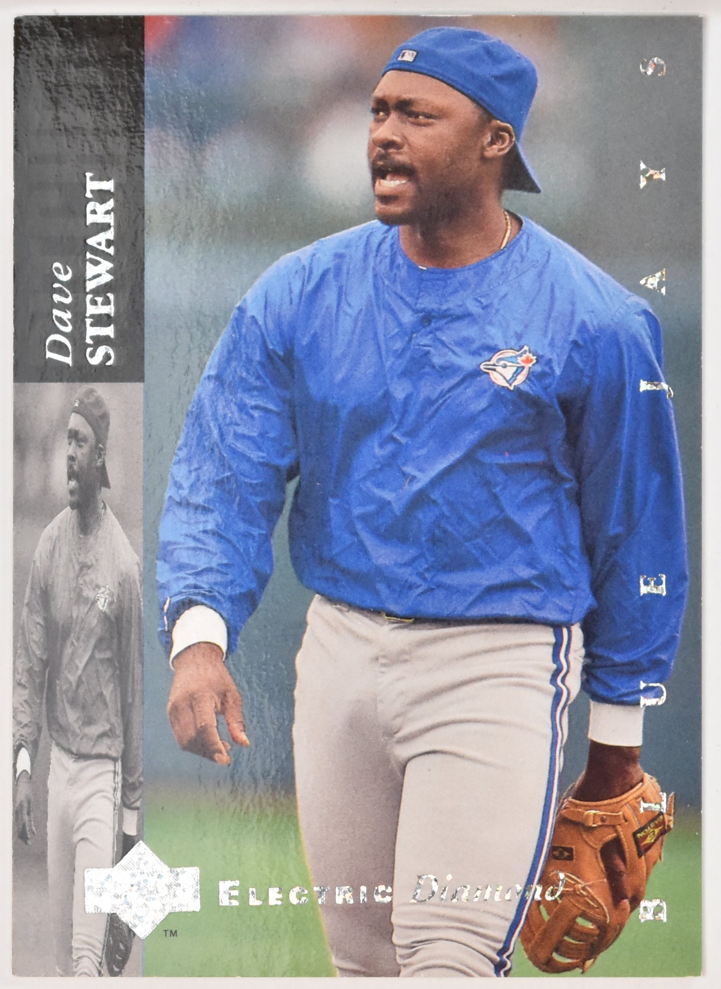 Dave Stewart 89 Upper Deck Electric Diamond Baseball 1994