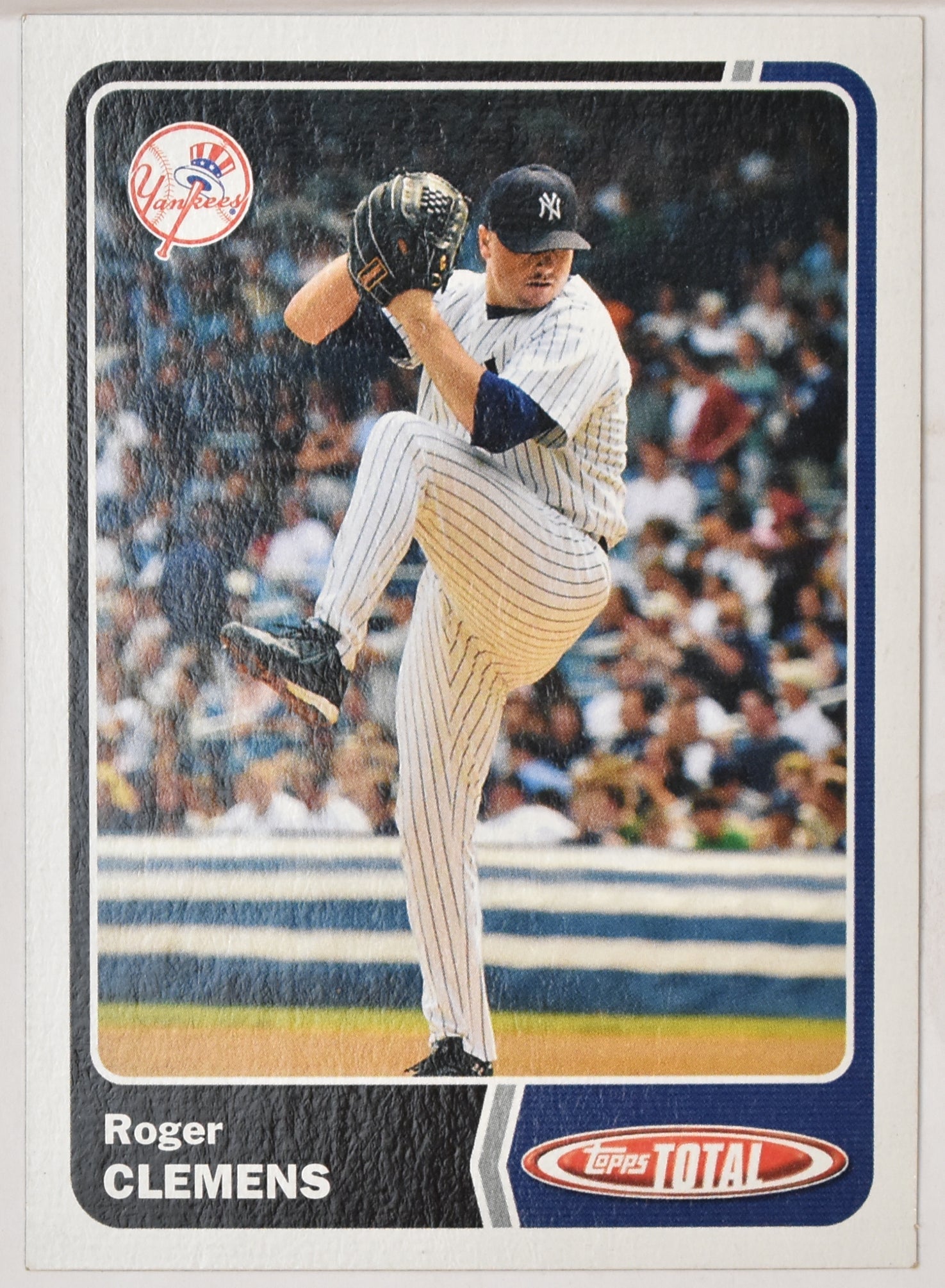 Roger Clemens 38 Topps Total 2003 Baseball Card