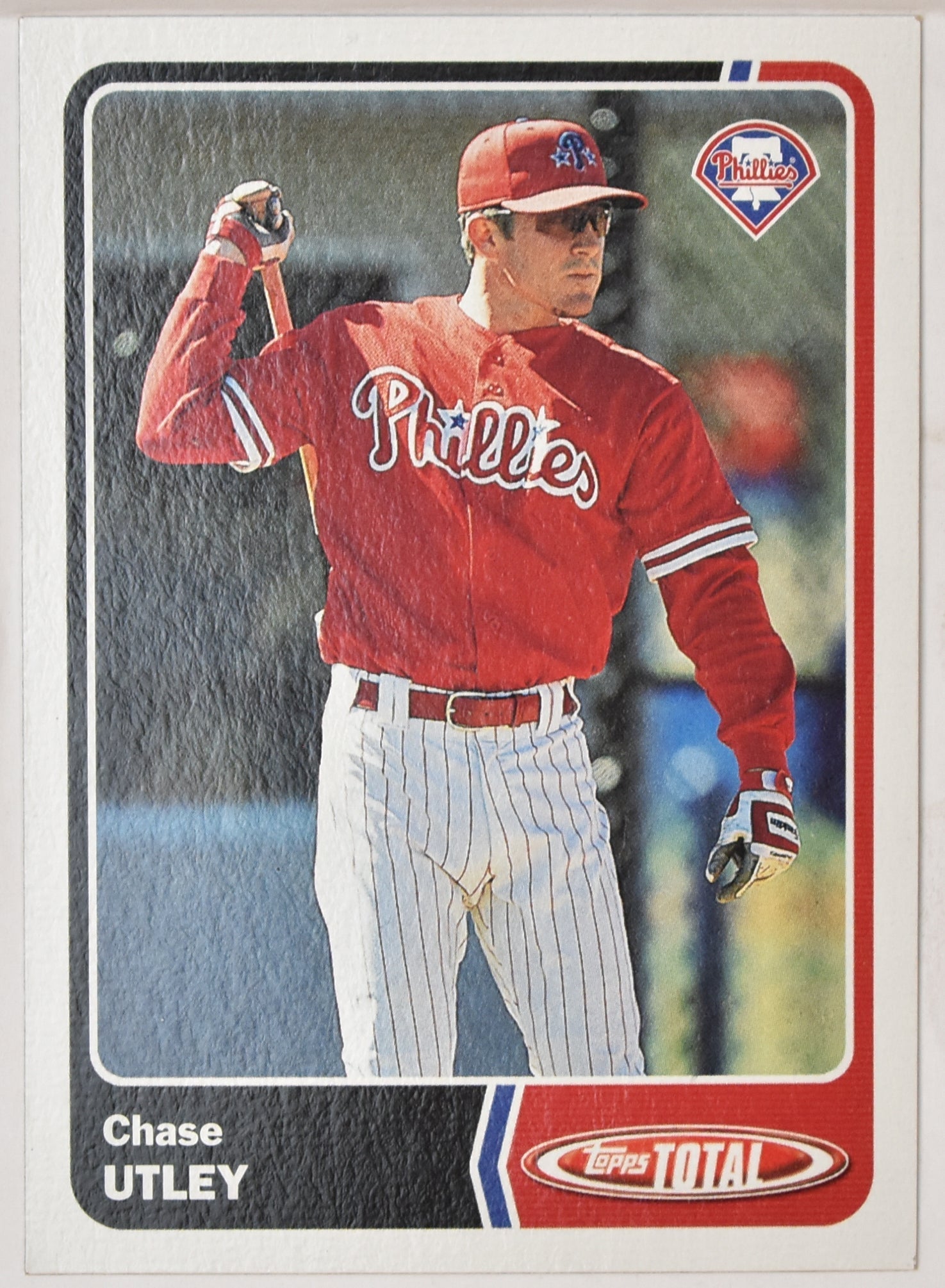 Chase Utley 85 Topps Total 2003 Baseball Card