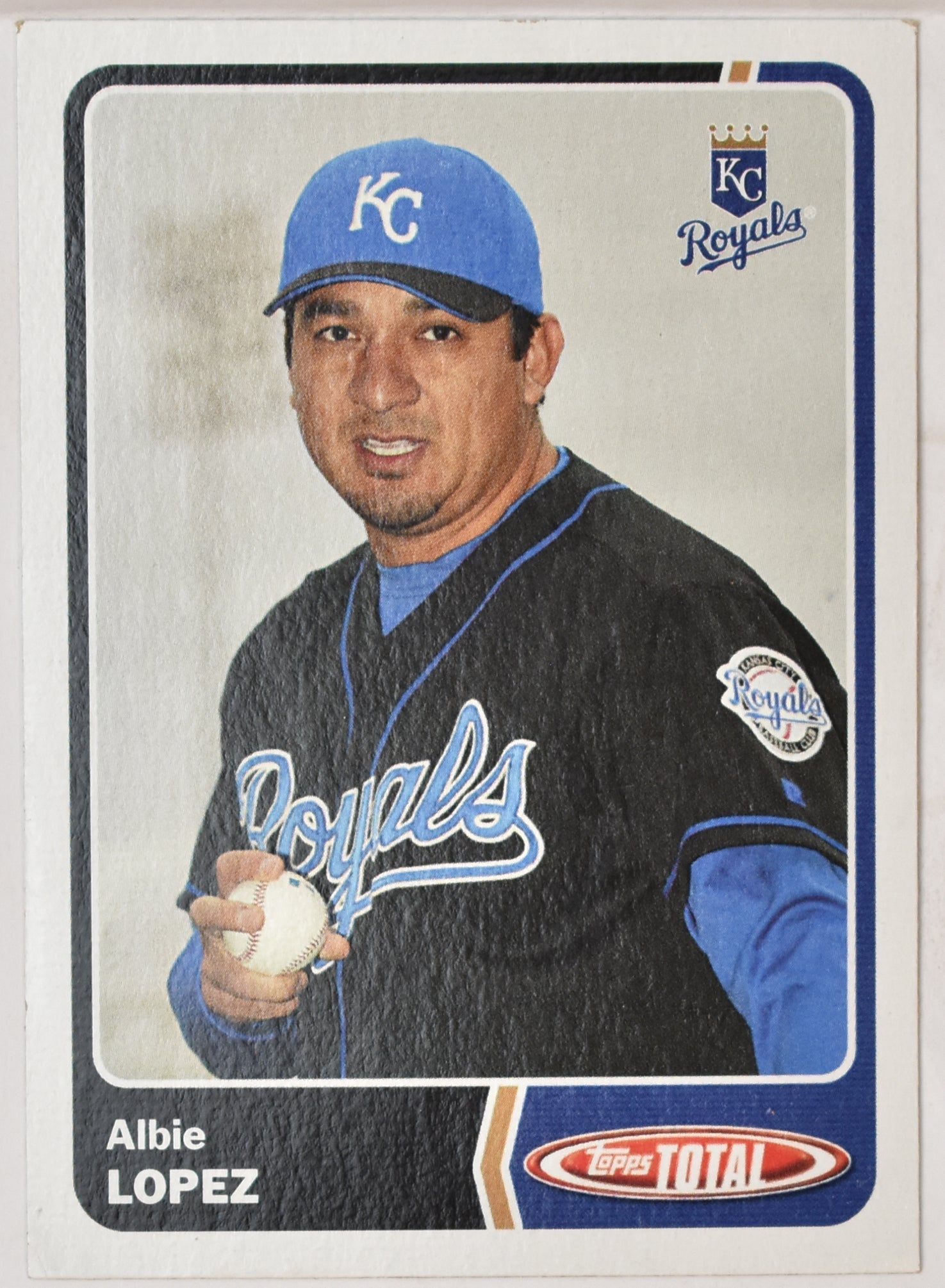 Albie Lopez 514 Topps Total 2003 Baseball Card Kansas City Royals
