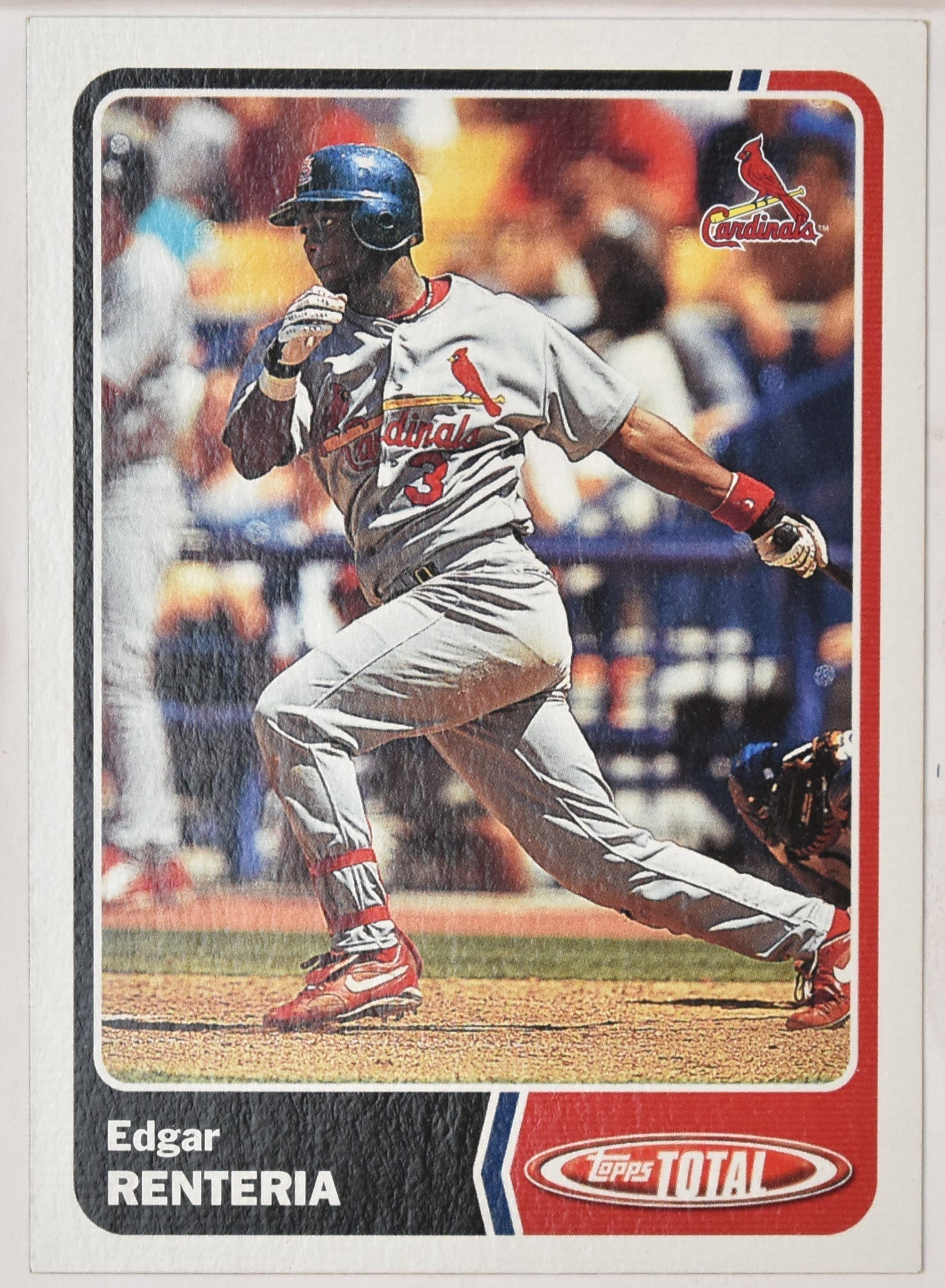 Edgar Renteria 457 Topps Total 2003 Baseball Card