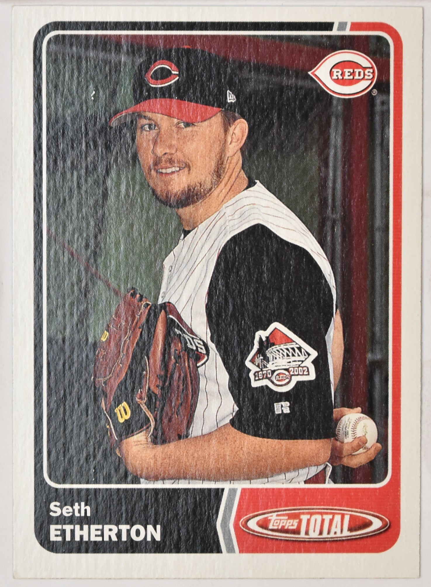 Seth Etherton 331 Topps Total 2003 Baseball Card