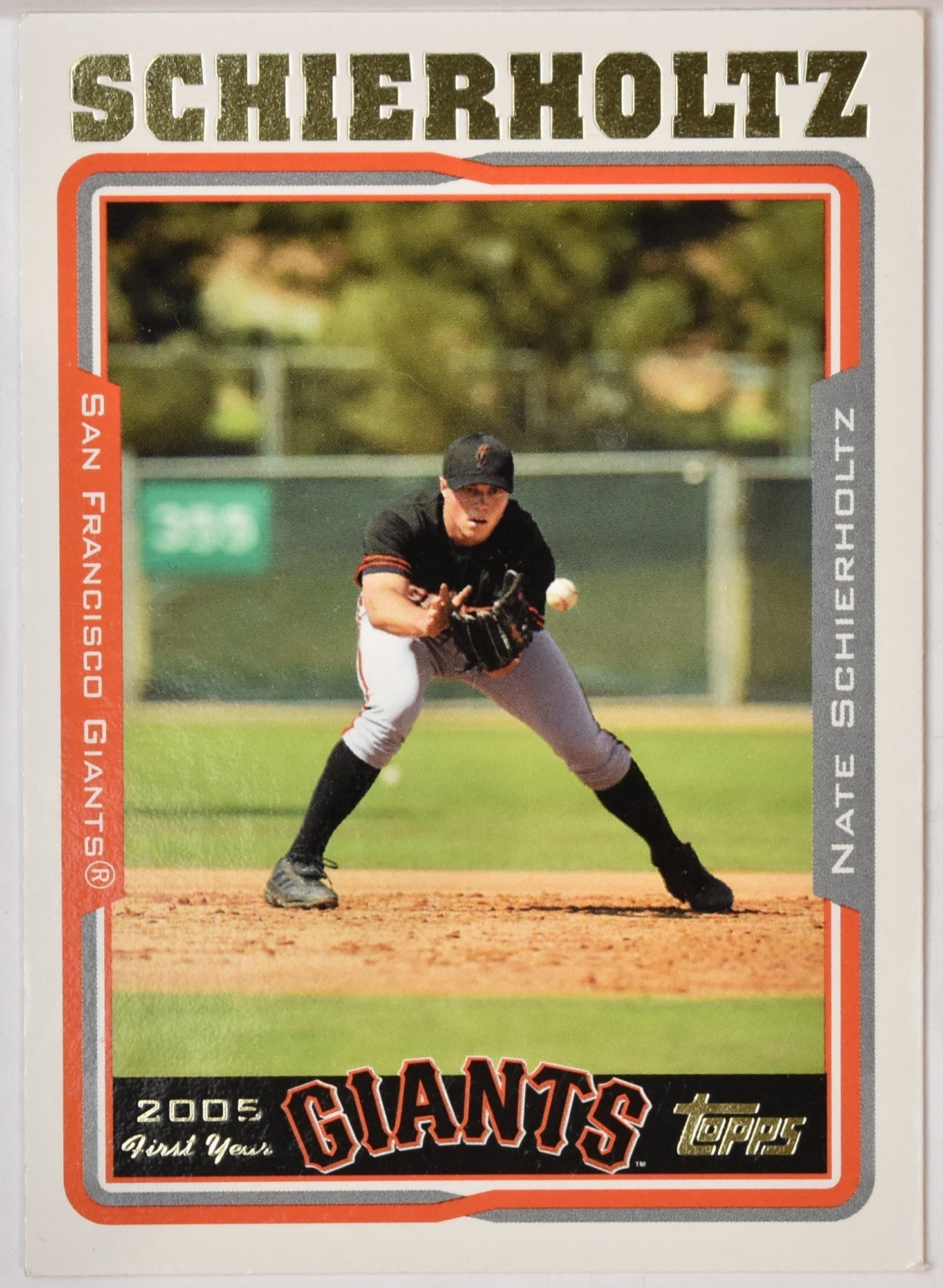 Nate Schierholtz 301 2004 Topps Baseball Card