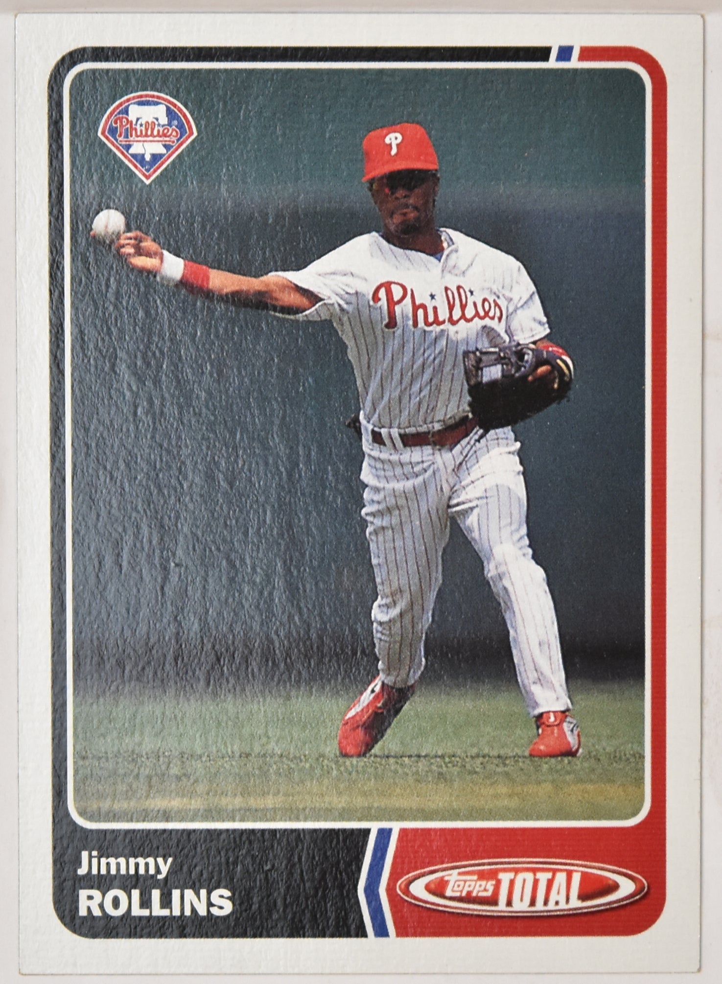 Jimmy Rollins 481 Topps Total 2003 Baseball Card