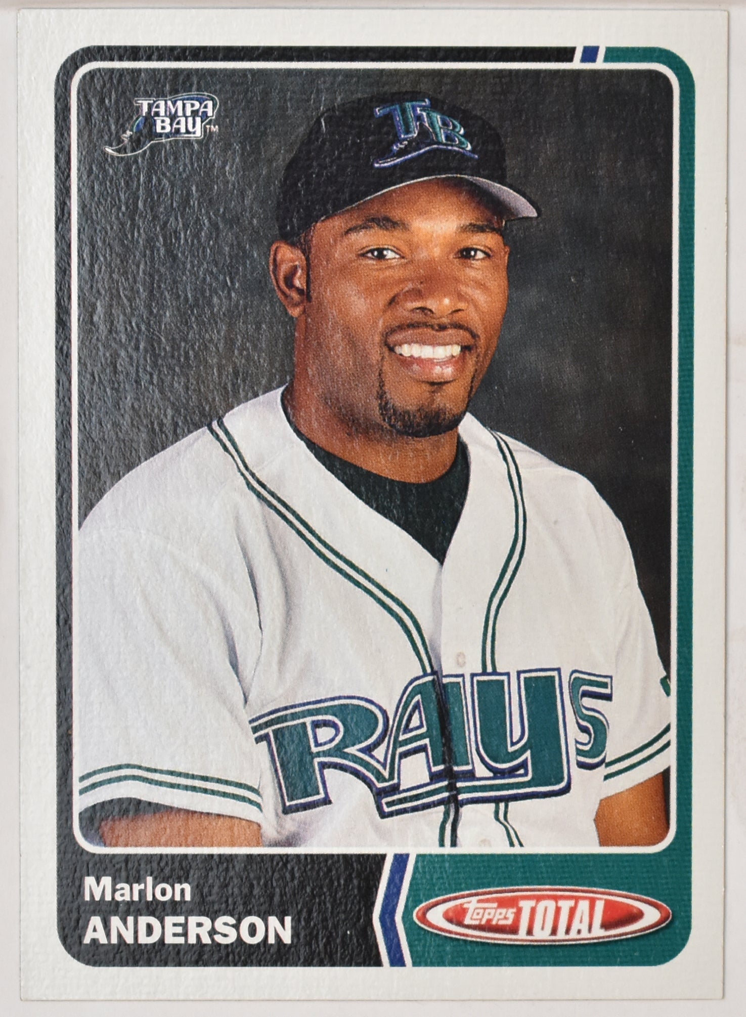 Marlon Anderson 390 Topps Total 2003 Baseball Card